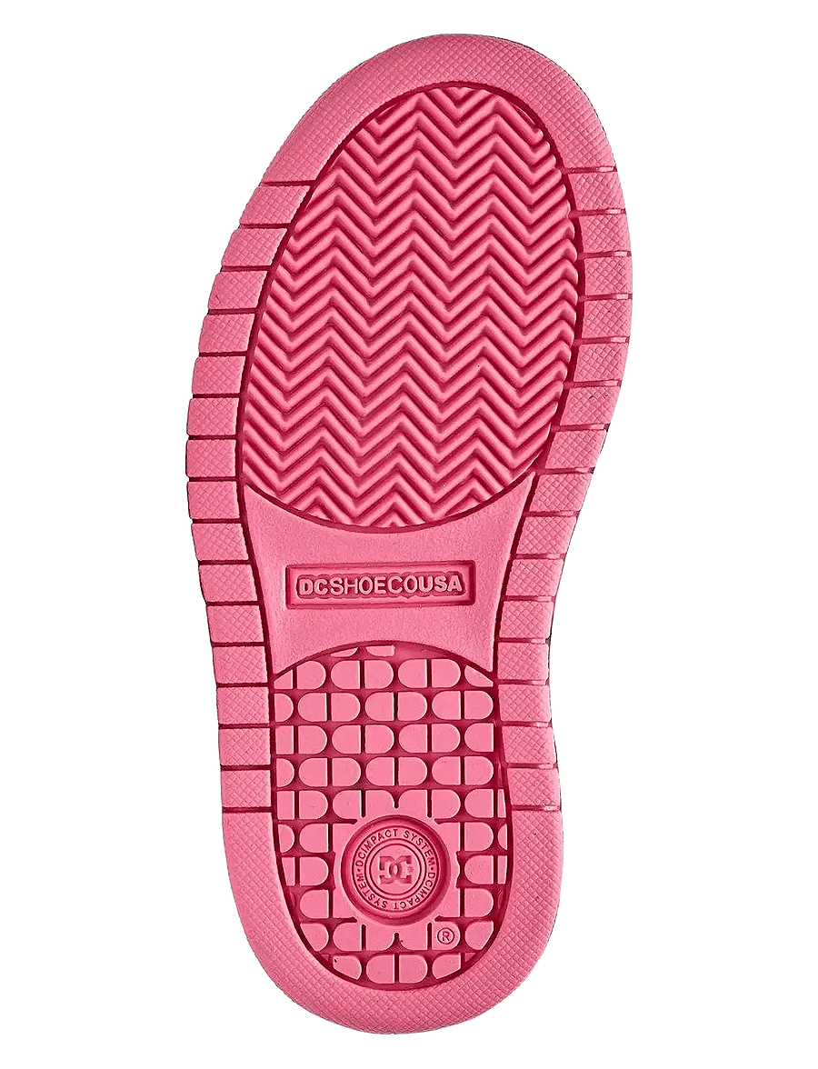 DC - COURT GRAFFIK - tennised - black/pink - 4