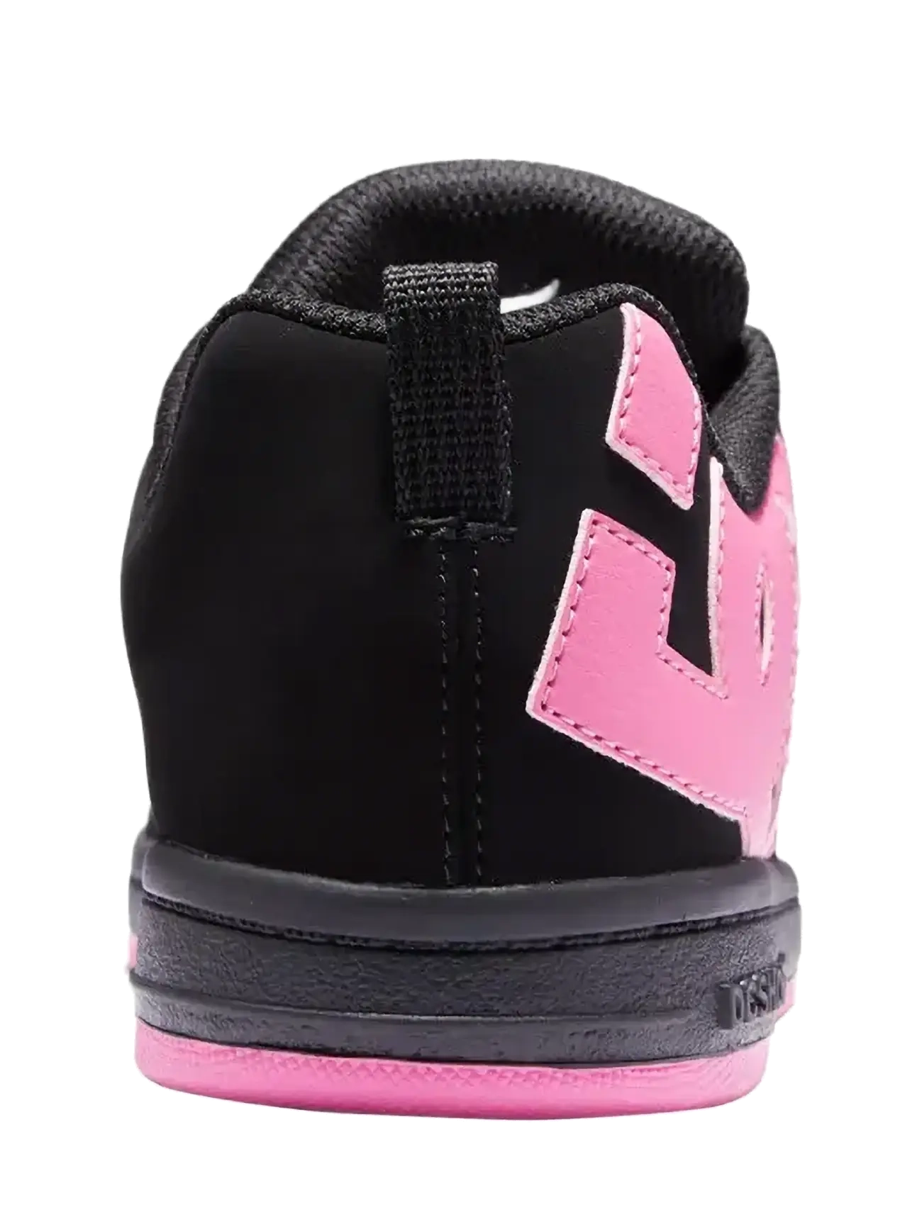 DC - COURT GRAFFIK - lágir strigaskór - black/pink - 5