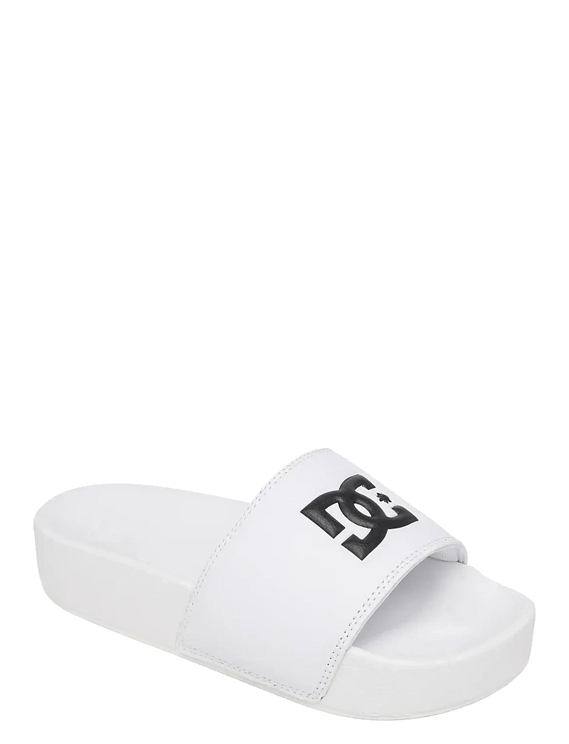 DC - DC SLIDE PLATFORM - badesko & badesandaler - white/white/black - 0