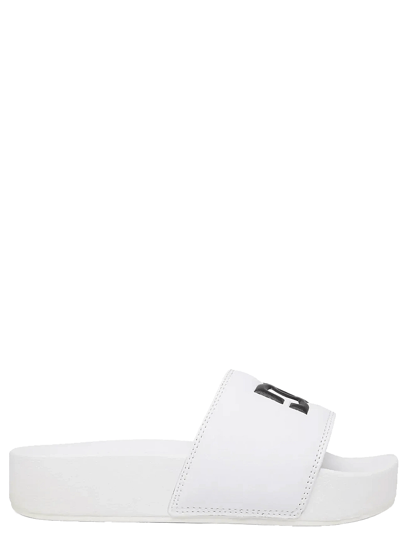 DC - DC SLIDE PLATFORM - badesko & badesandaler - white/white/black - 1