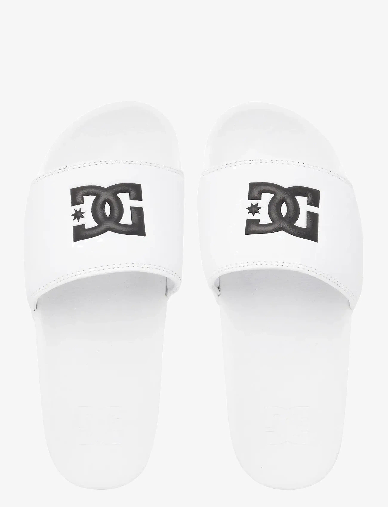 DC - DC SLIDE PLATFORM - sandaler & tøfler - white/white/black - 2