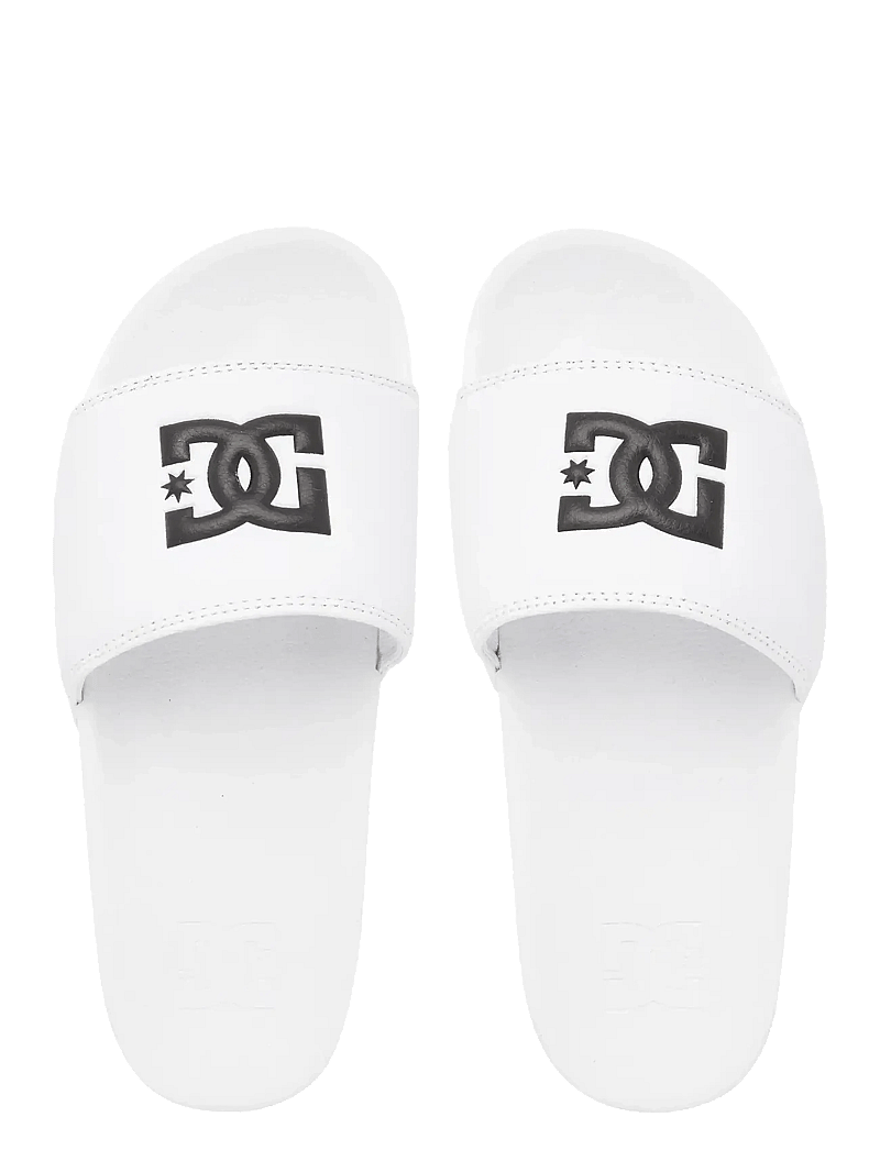 DC - DC SLIDE PLATFORM - badesko & badesandaler - white/white/black - 2