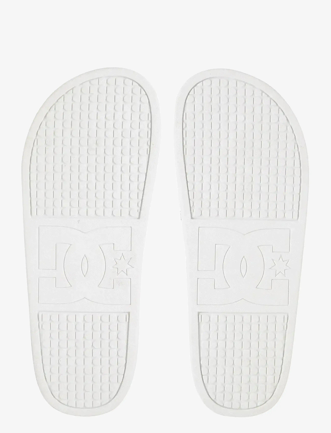 DC - DC SLIDE PLATFORM - sandaler & tøfler - white/white/black - 3