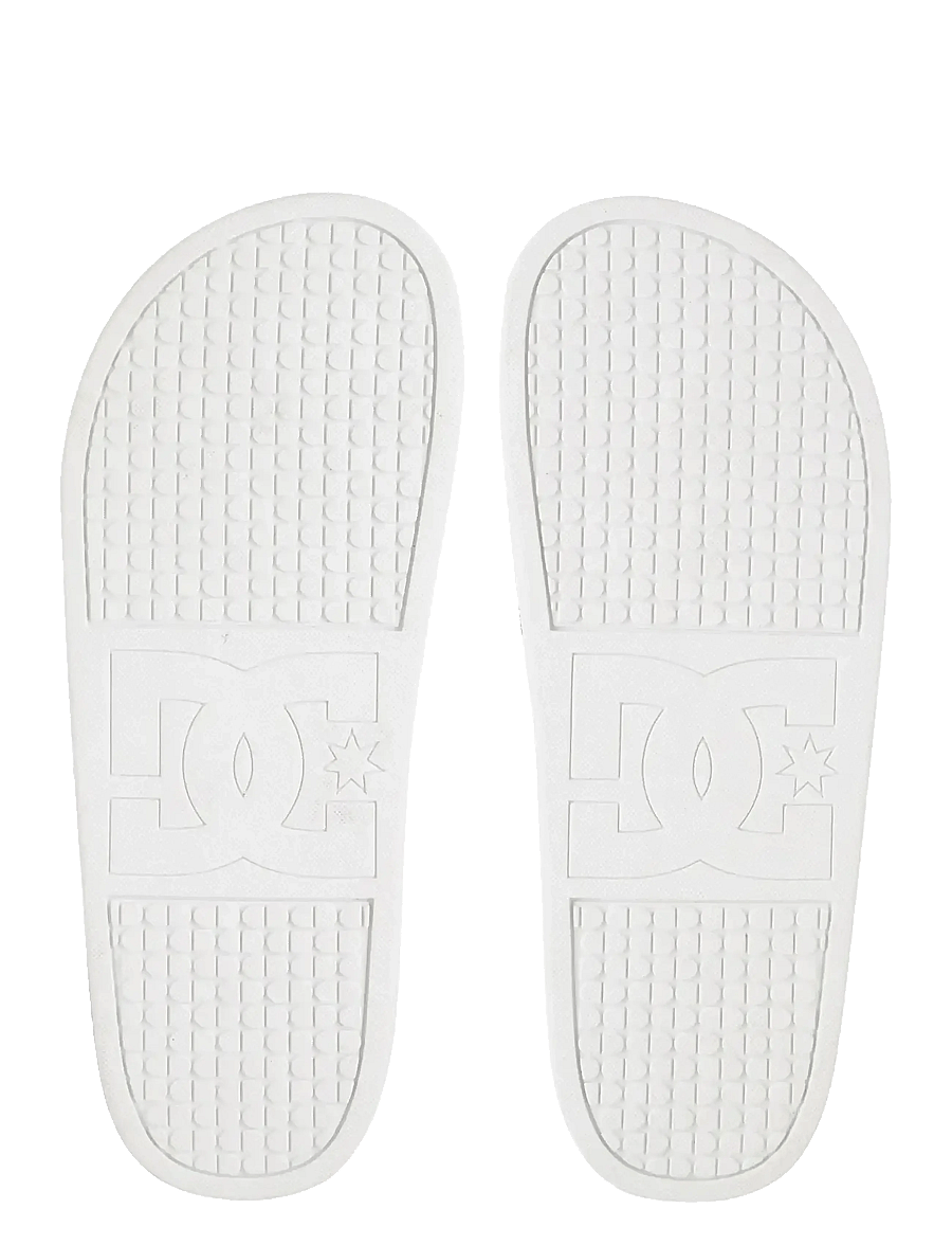 DC - DC SLIDE PLATFORM - skor - white/white/black - 3