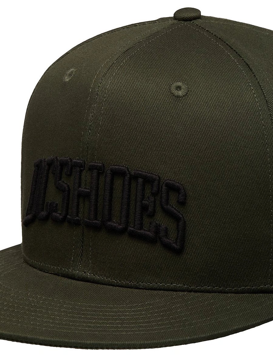 DC - SEMI-PRO SNAPBACK - kappen - bronze green - 3
