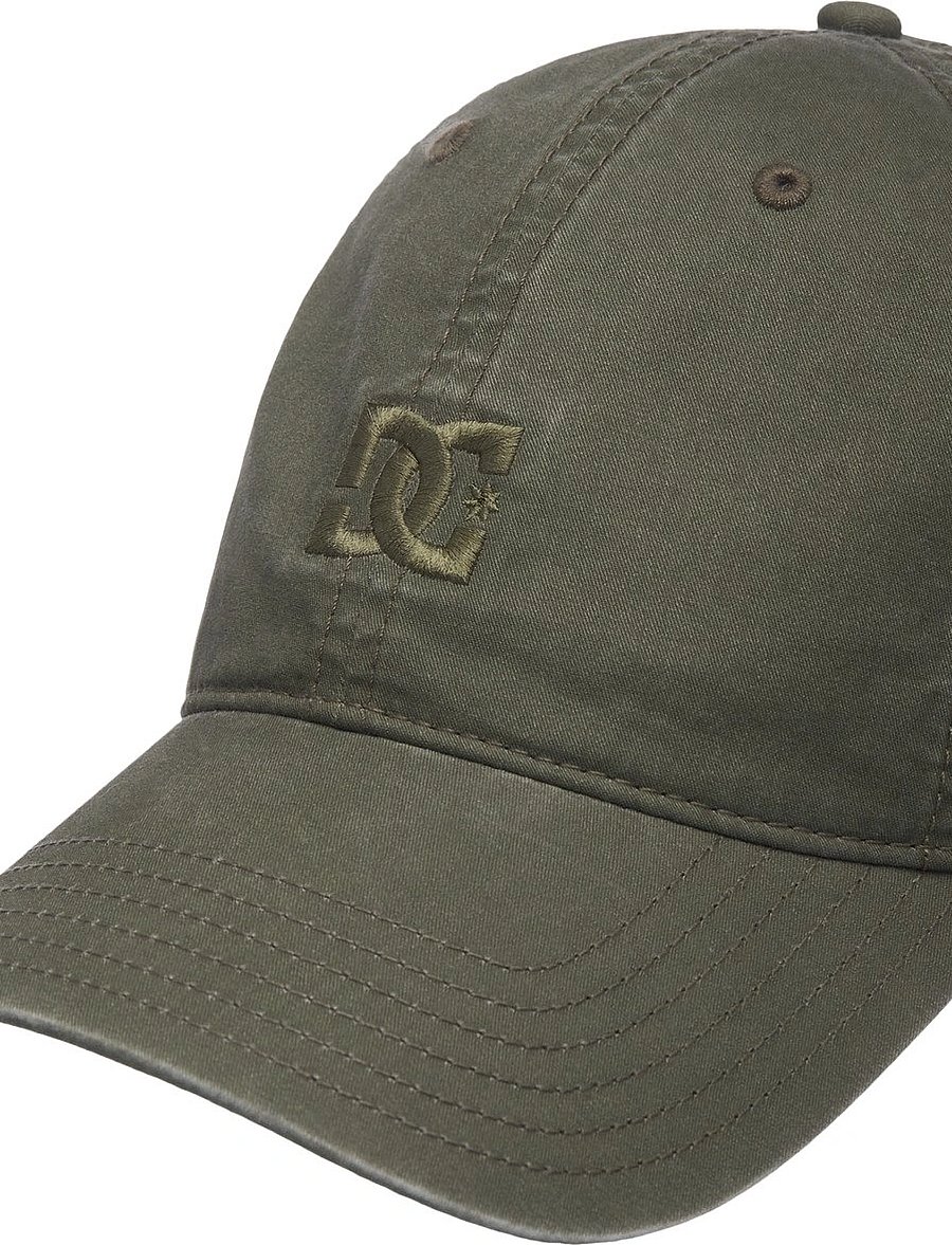 DC - DC CAP STAR VINTAGE STRAPBACK - petten - bronze green - 3