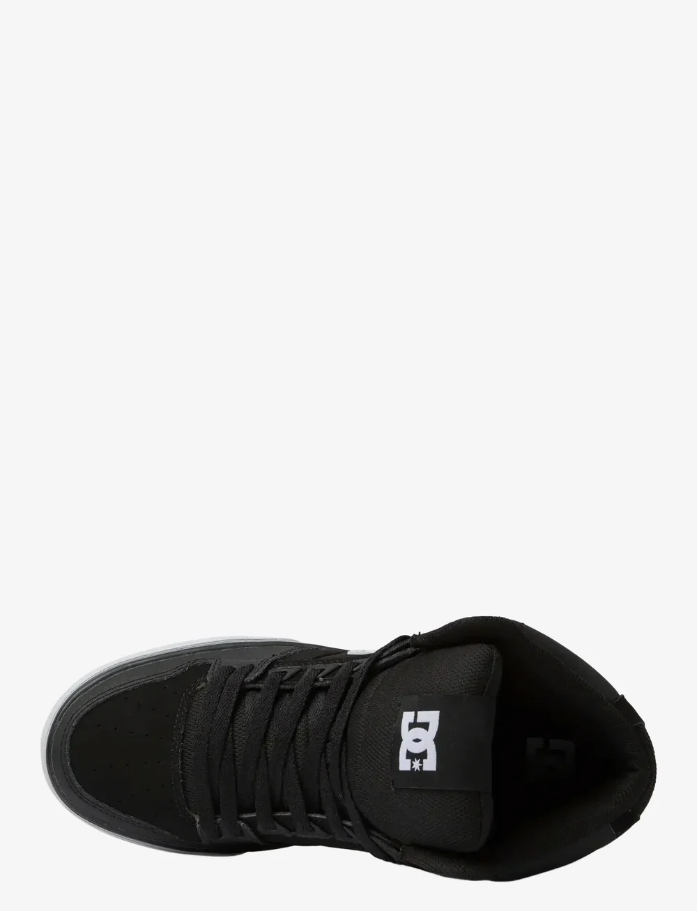 DC - PURE HIGH-TOP WC - höga sneakers - black/black/white - 3