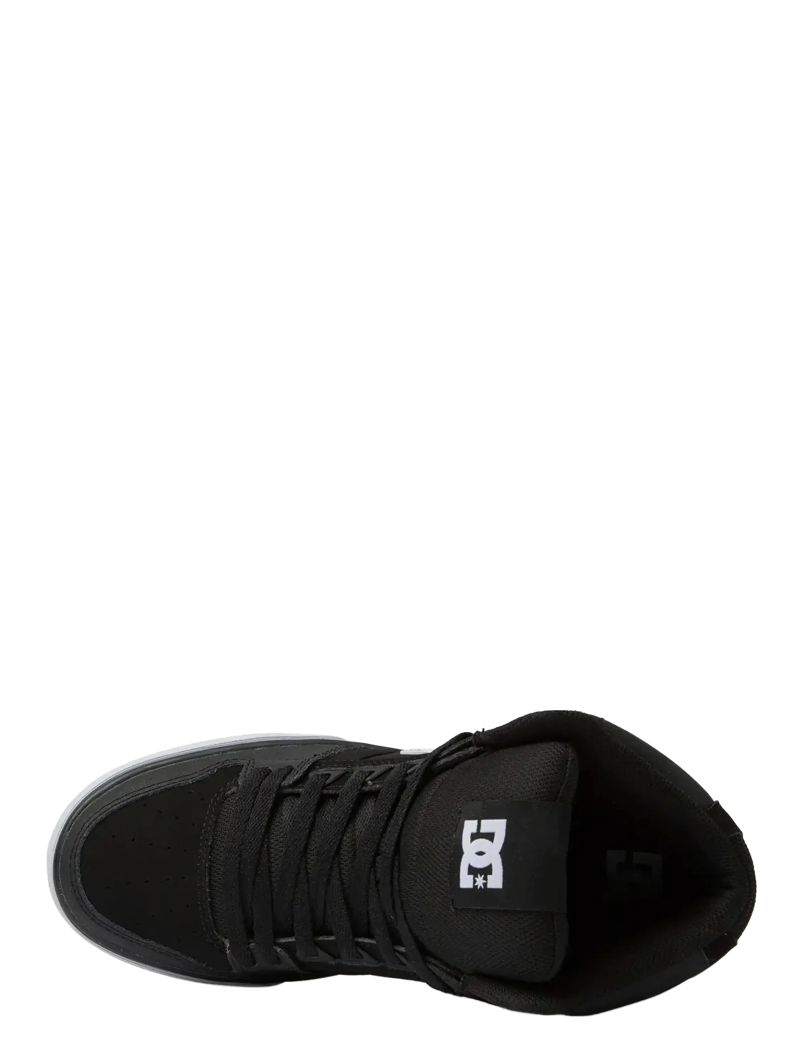 DC - PURE HIGH-TOP WC - high tops - black/black/white - 3