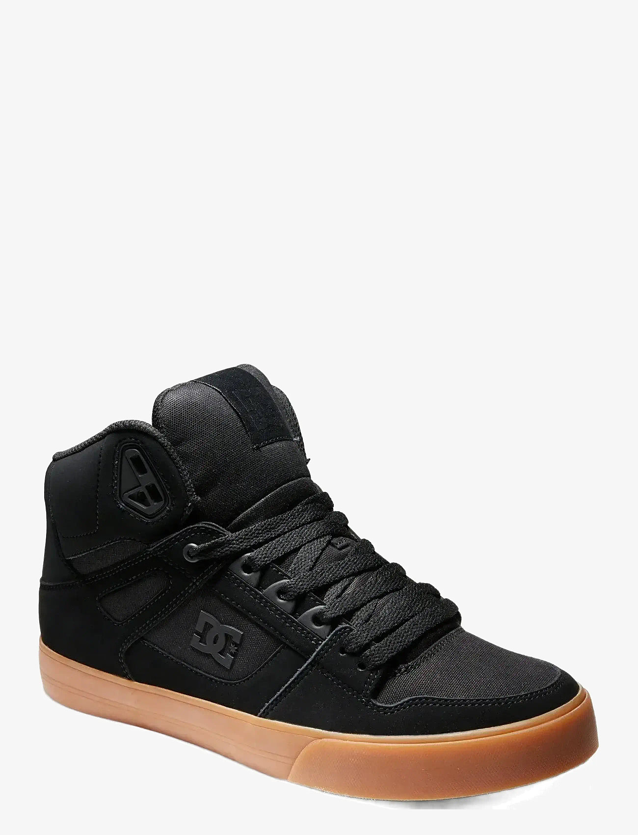 DC - PURE HIGH TOP WC - laisvalaikio batai aukštu aulu - black/gum - 0
