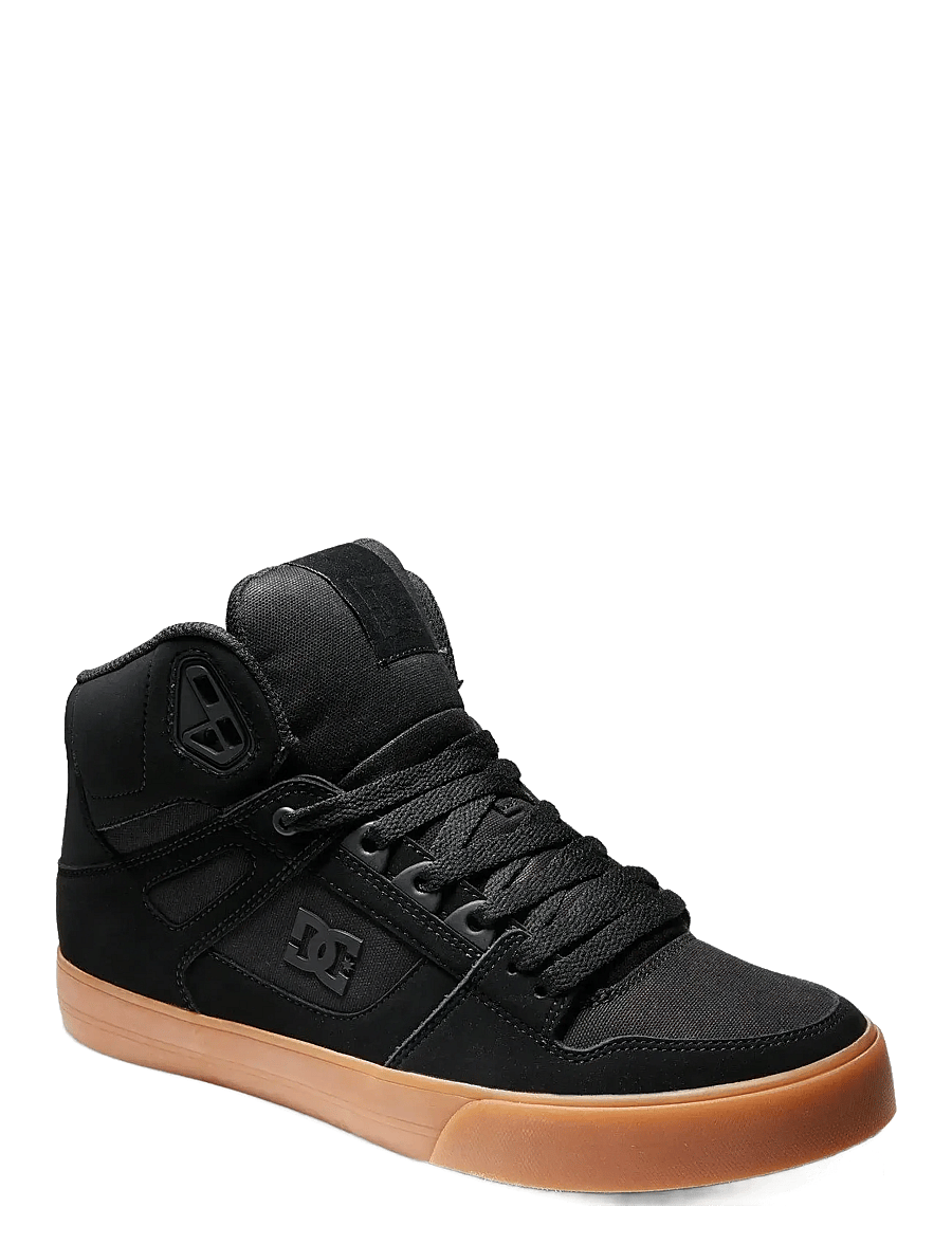 DC - PURE HIGH-TOP WC - høje sneakers - black/gum - 0