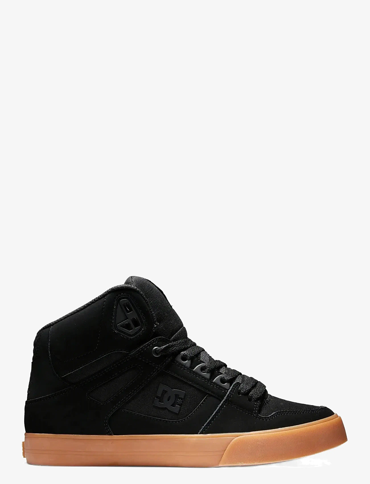 DC - PURE HIGH TOP WC - laisvalaikio batai aukštu aulu - black/gum - 1