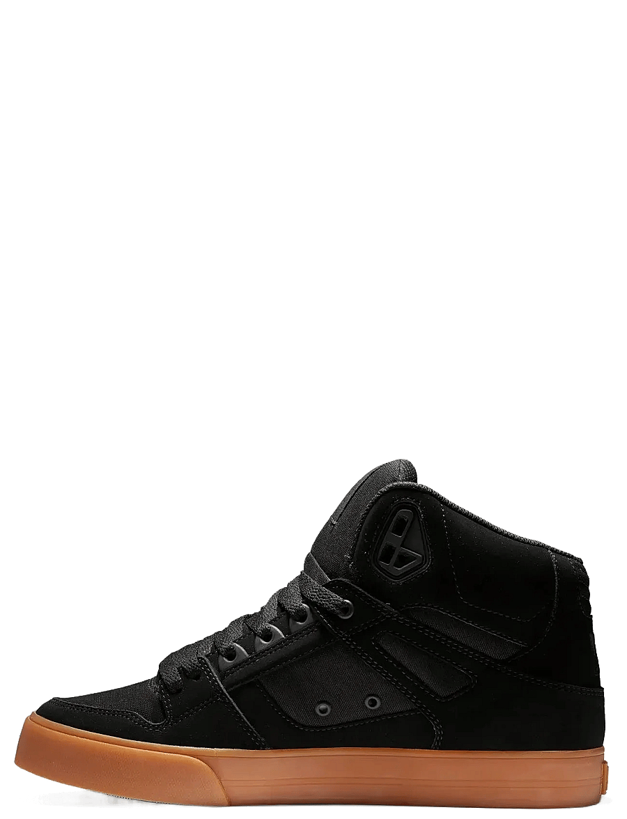 DC - PURE HIGH-TOP WC - høje sneakers - black/gum - 2