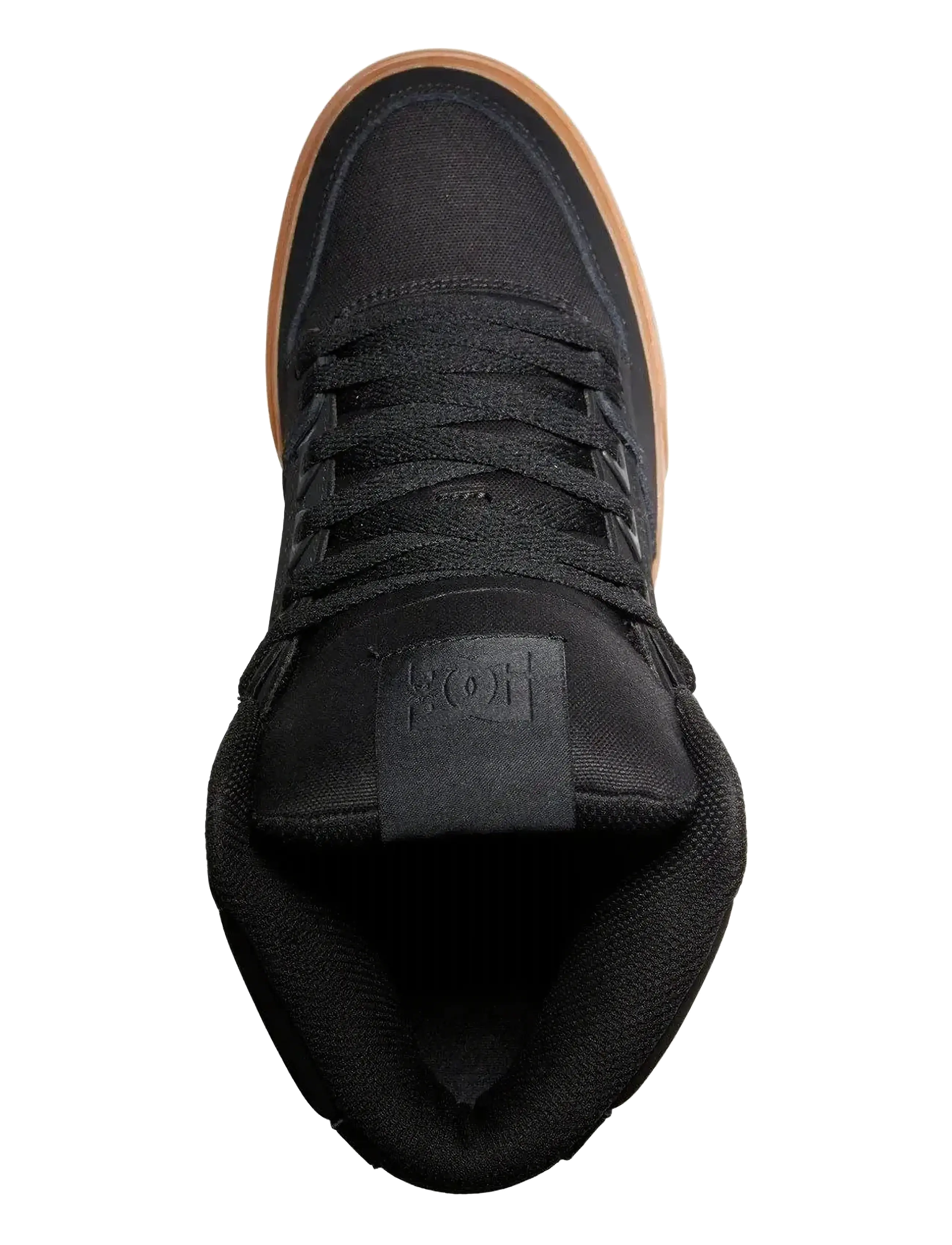 DC - PURE HIGH TOP WC - za kostkę - black/gum - 3