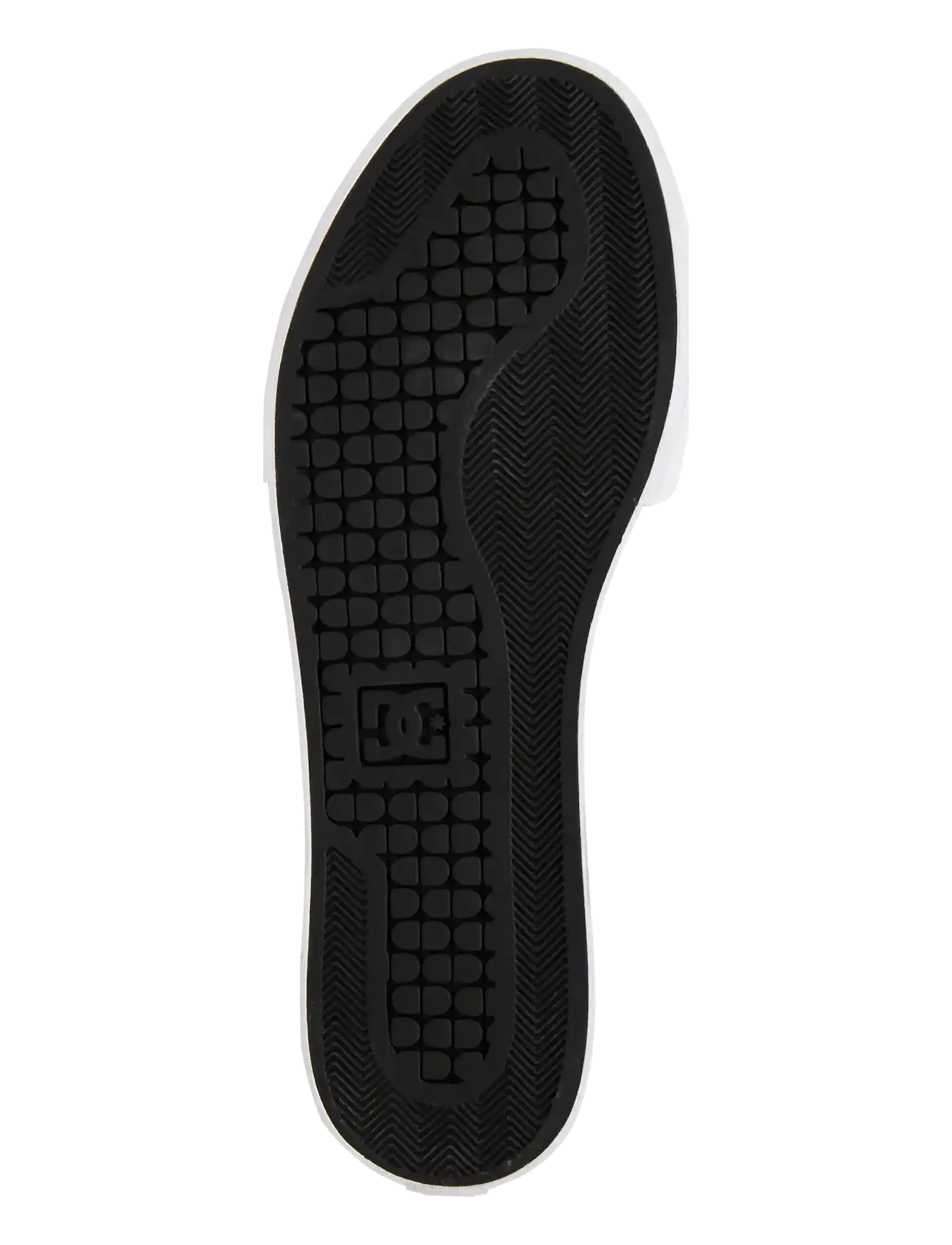 DC - PURE HIGH-TOP WC - hoher schnitt - fiery red/white/black - 4