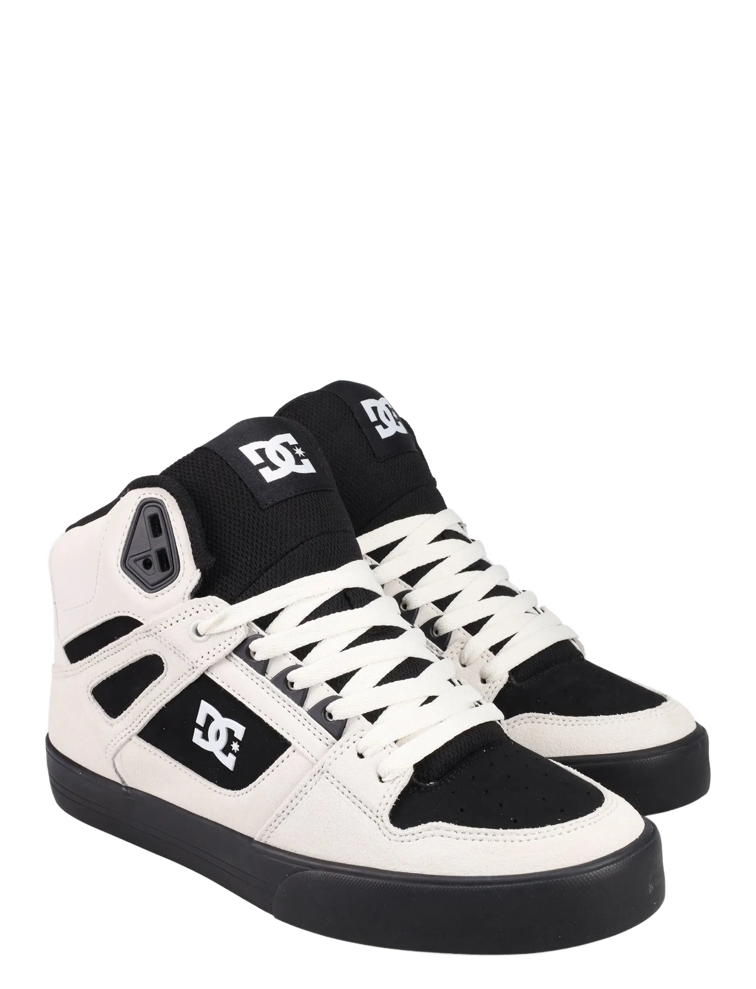 DC PURE HIGH-TOP WC - Spordijalatsid - OFF WHITE/WHITE/BLACK / cream