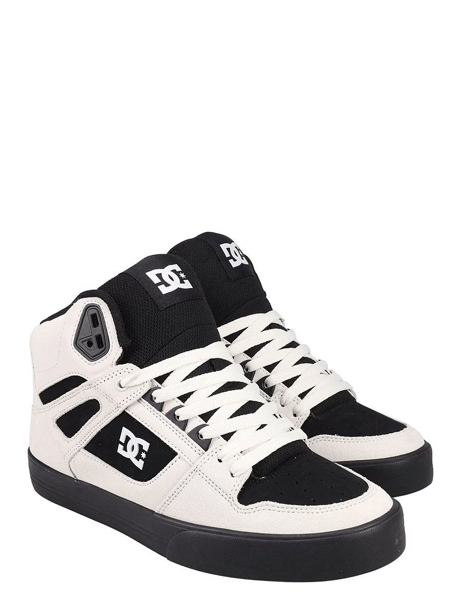 DC - PURE HIGH-TOP WC - madala säärega tossud - off white/white/black - 0