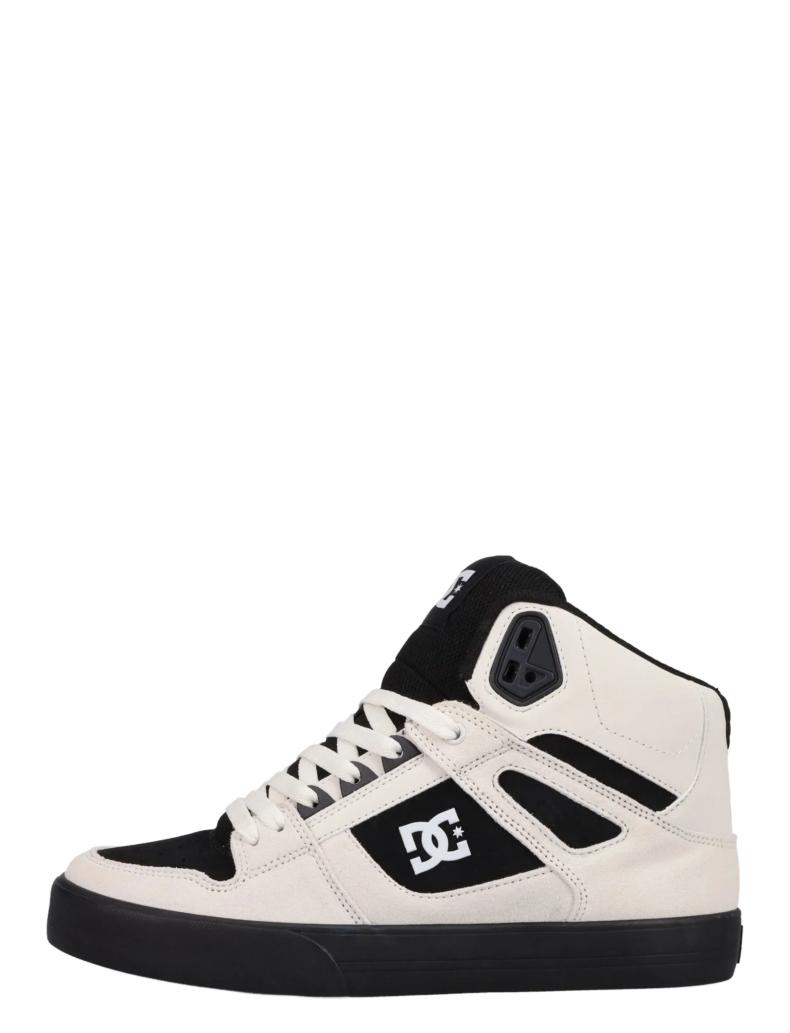 DC - PURE HIGH-TOP WC - madala säärega tossud - off white/white/black - 2