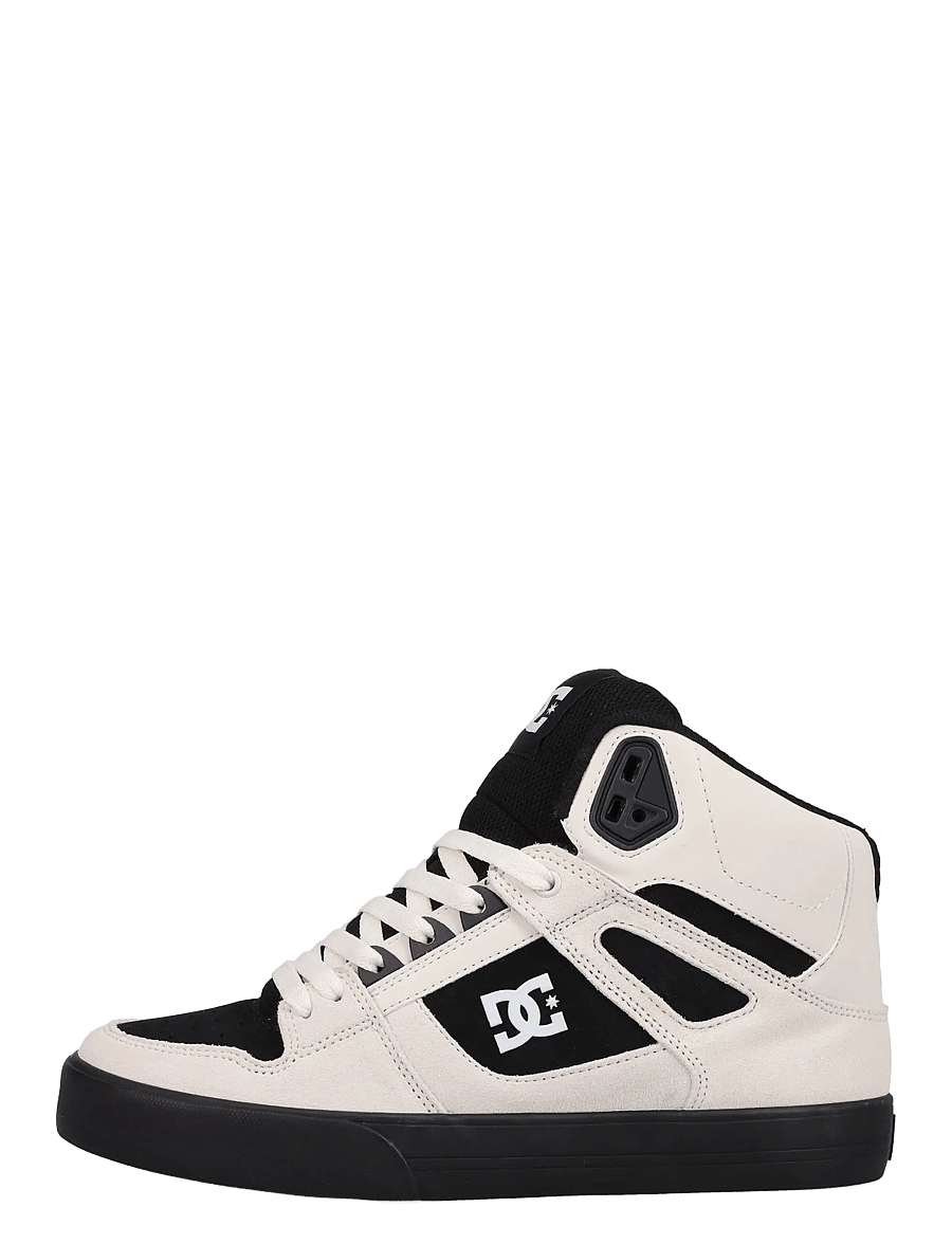 DC - PURE HIGH-TOP WC - madala säärega tossud - off white/white/black - 2