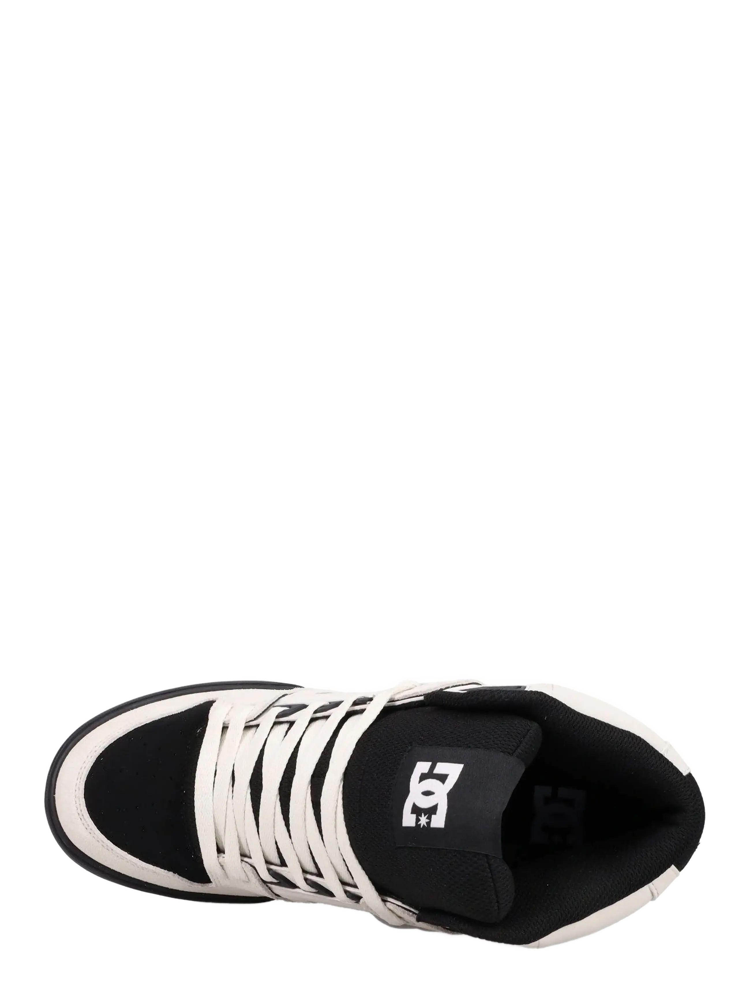DC - PURE HIGH-TOP WC - madala säärega tossud - off white/white/black - 3