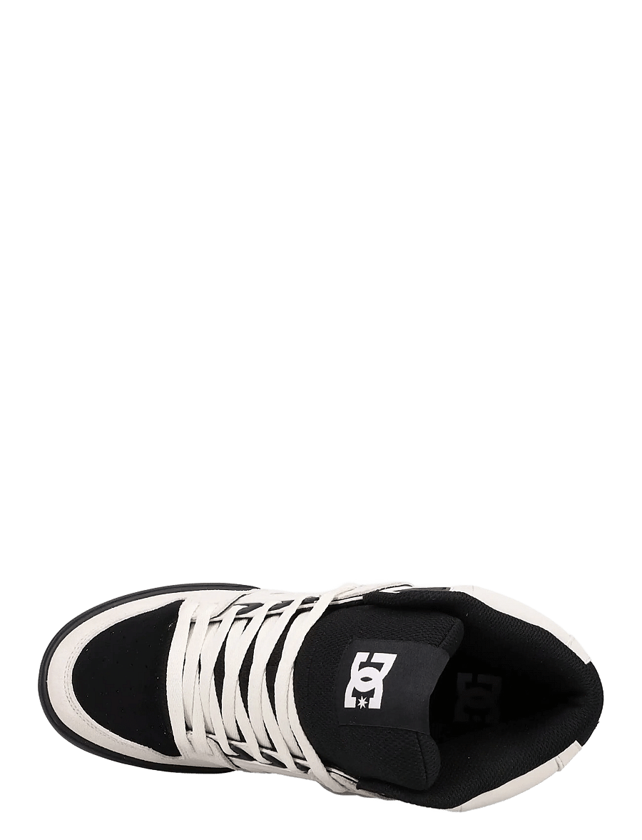 DC - PURE HIGH-TOP WC - madala säärega tossud - off white/white/black - 3