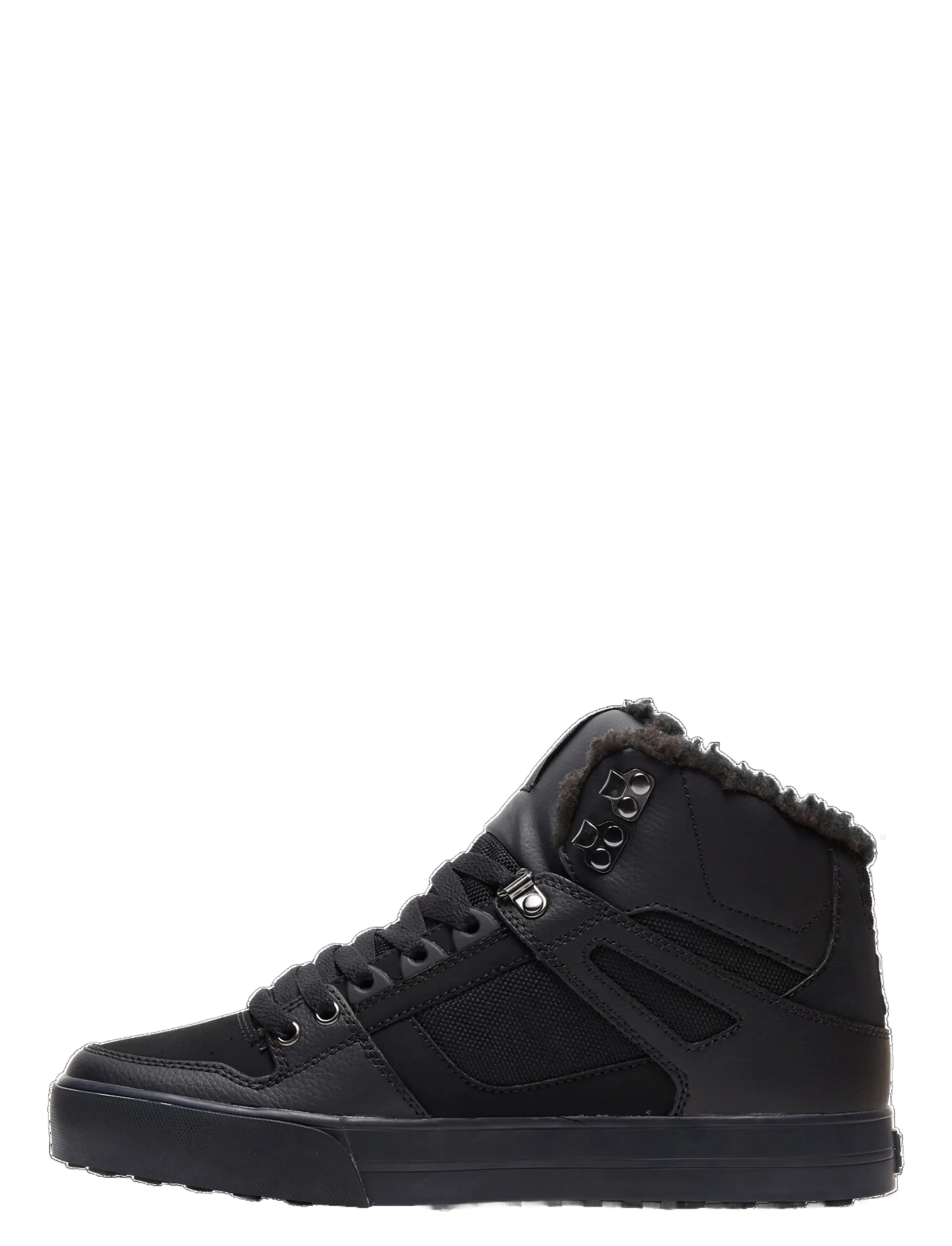 DC - PURE HIGH-TOP WC WNT - hoher schnitt - black/black/black - 2