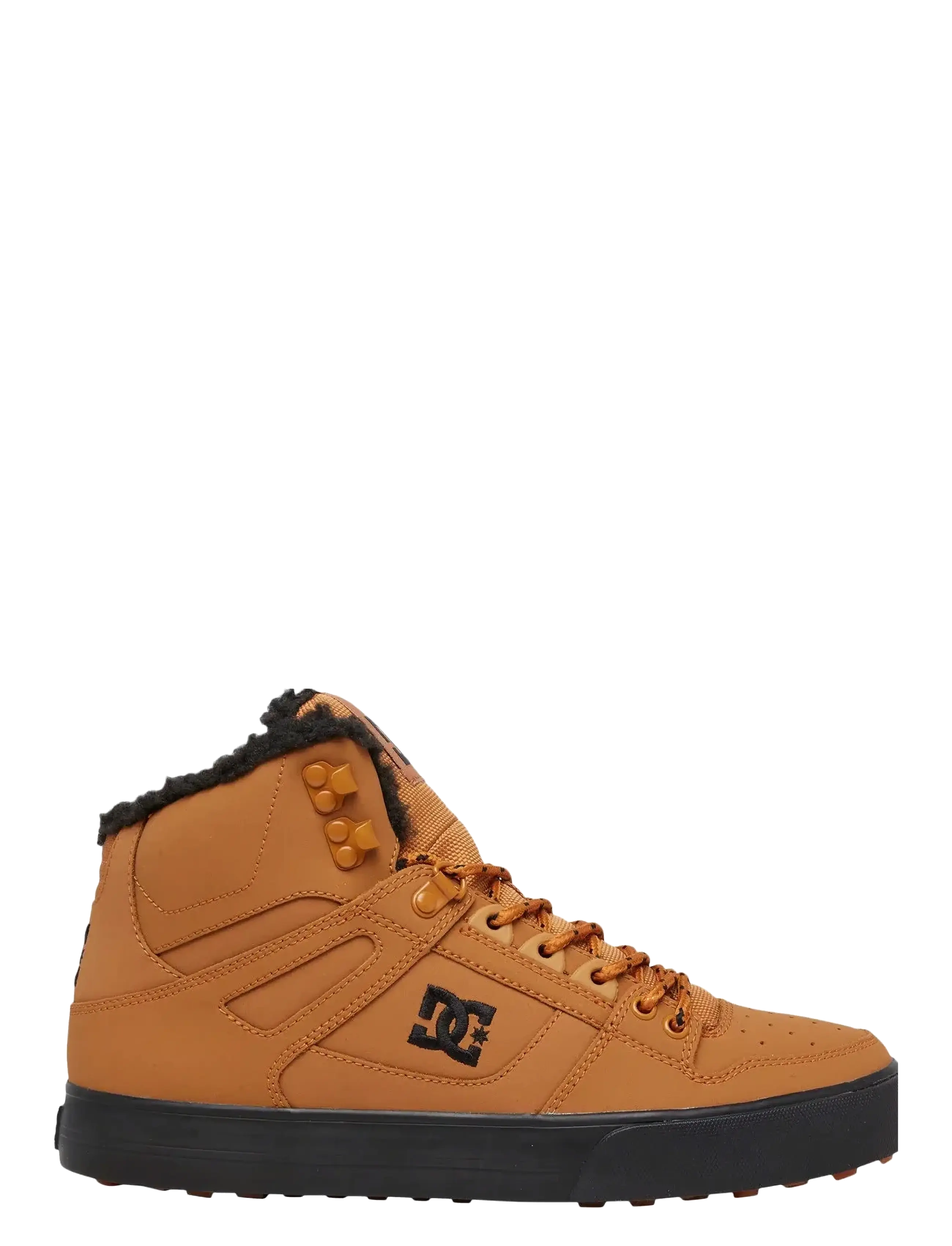 DC PURE HIGH-TOP WC WNT - Vis alt - WHEAT/BLACK / beige