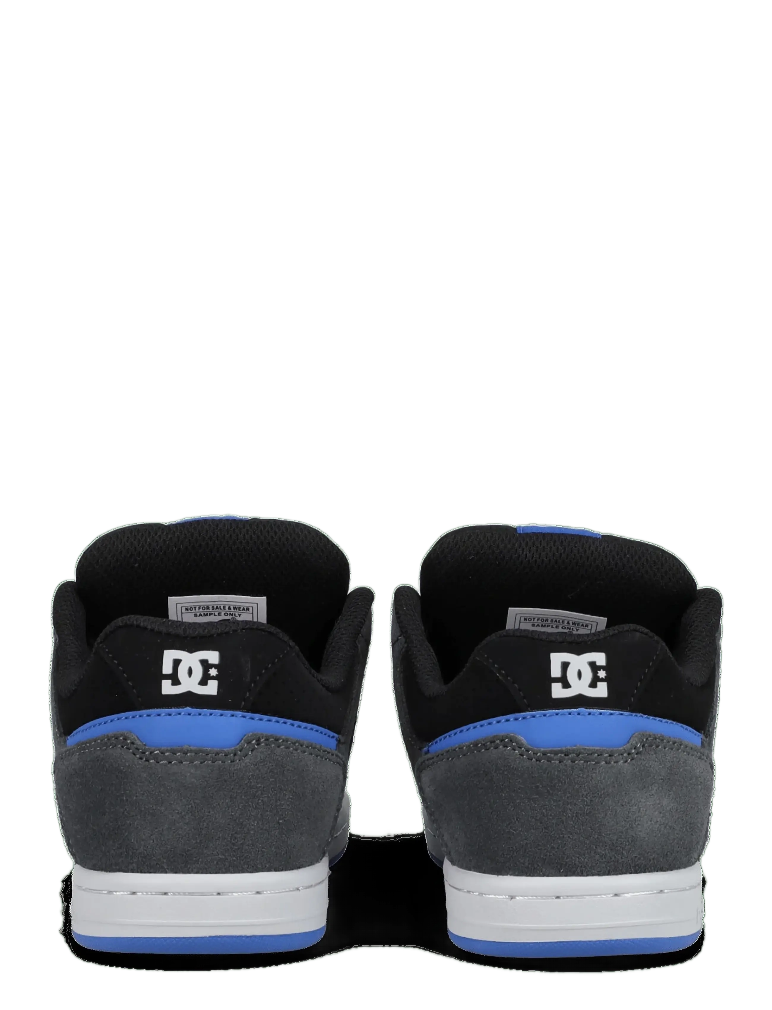 DC - STAG YOUTH - låga sneakers - grey/black/blue - 3