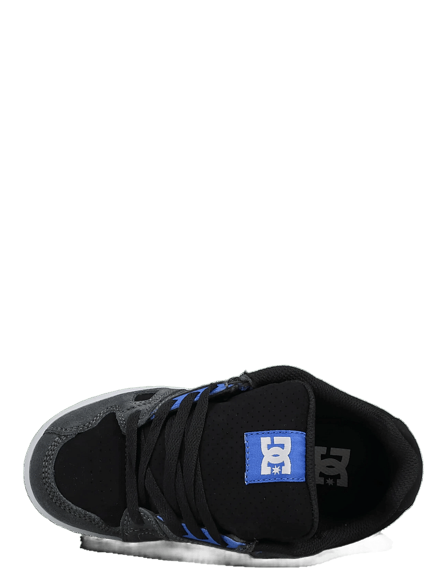 DC - STAG YOUTH - låga sneakers - grey/black/blue - 4