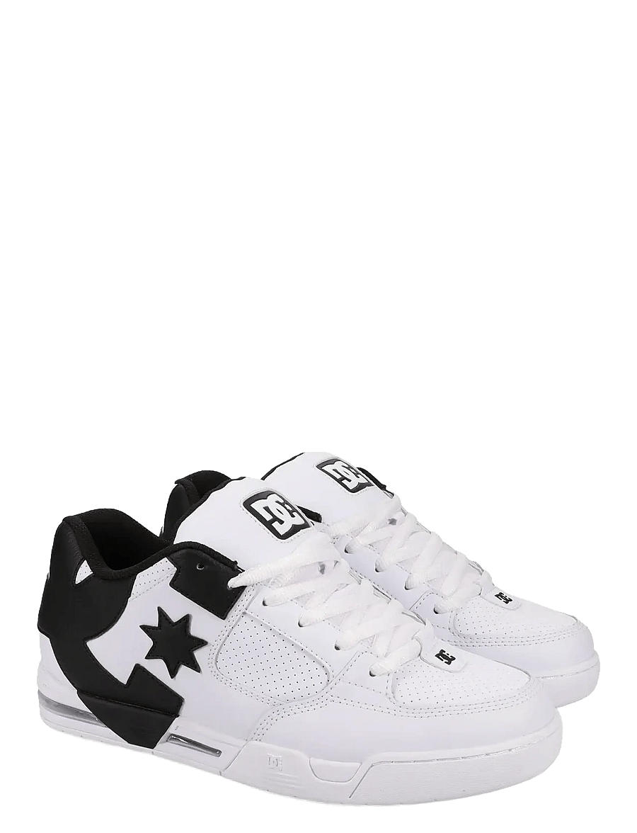 DC - DC COMMAND - baskets basses - whiteblack - 0