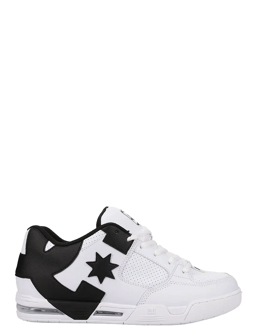 DC - DC COMMAND - baskets basses - whiteblack - 1