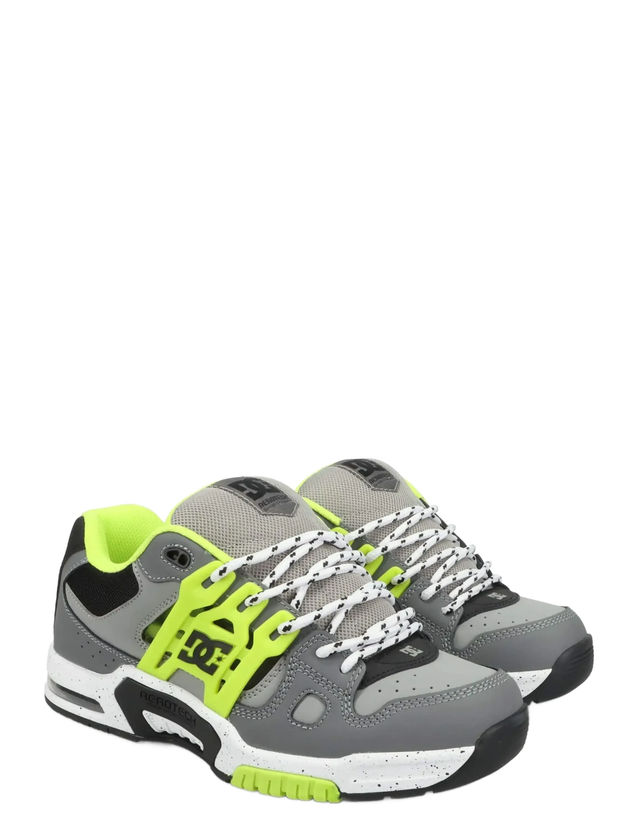 DC - AT-2 - sneakers - grey/black/lime - 2