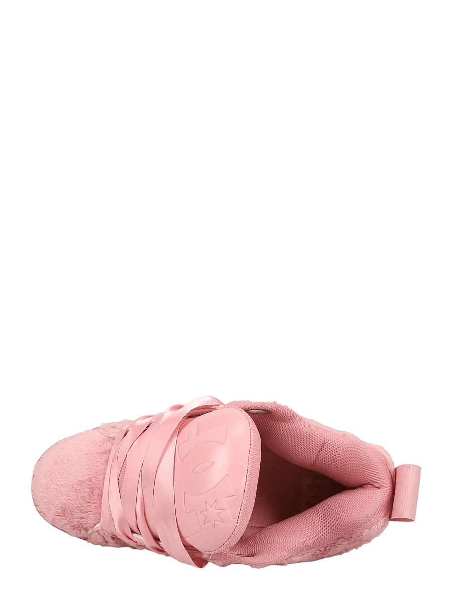 DC - COURT GRAFFIK PUFF - låga sneakers - pink/pink - 4