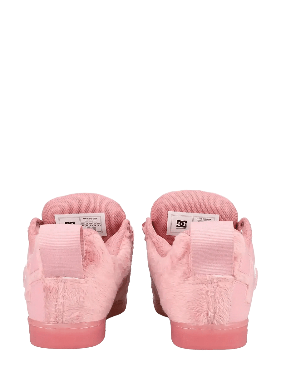 DC - COURT GRAFFIK PUFF - låga sneakers - pink/pink - 5
