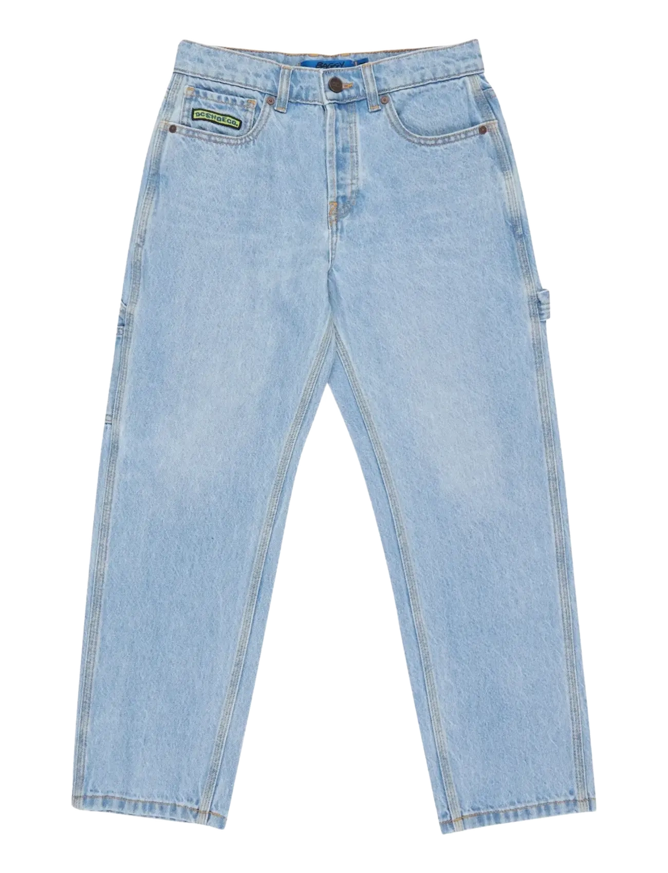 DC CARPENTER BAGGY DENIM YOUTH - Hosen - INDIGO LIGHT / blue