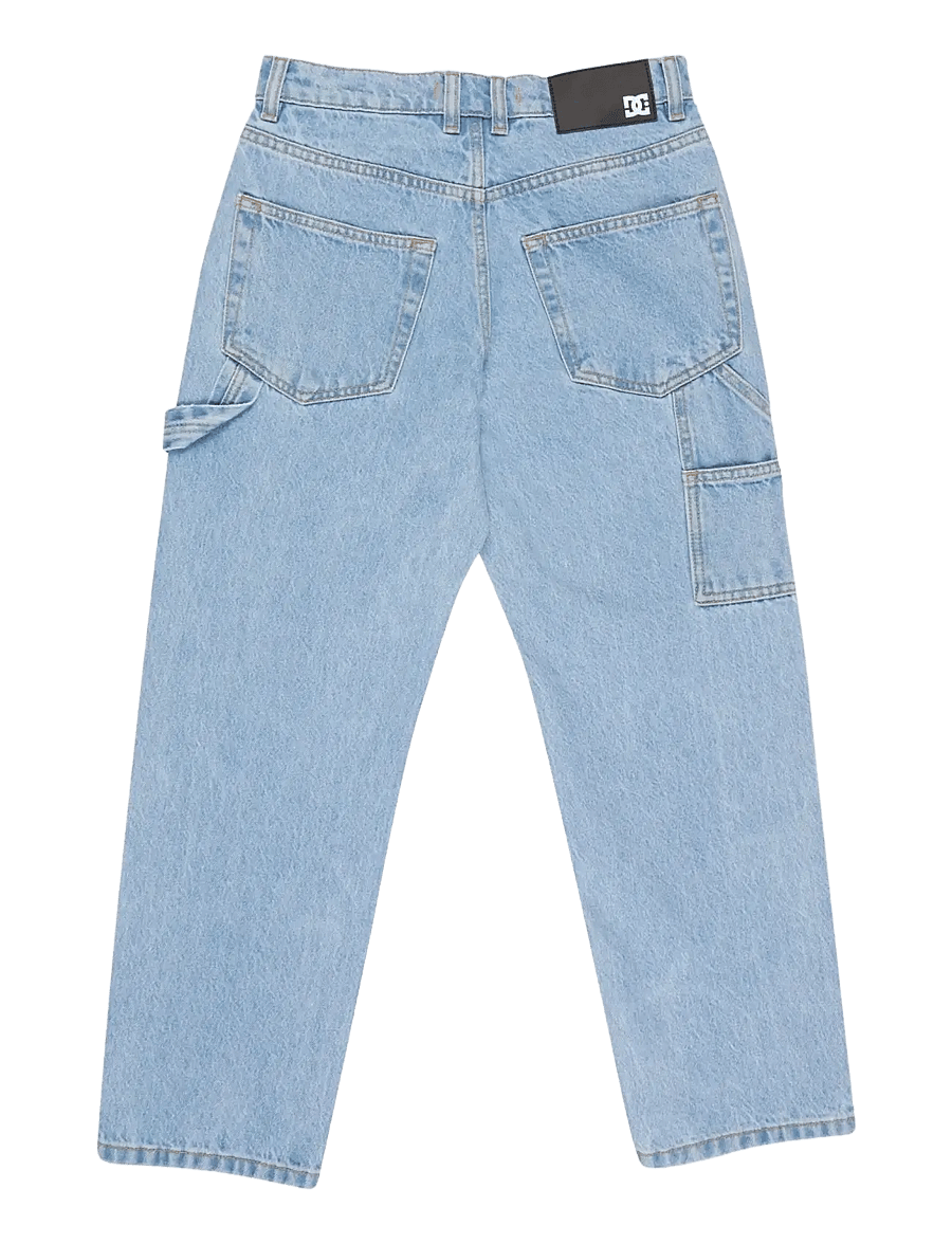 DC - CARPENTER BAGGY DENIM YOUTH - loose jeans - indigo light - 2