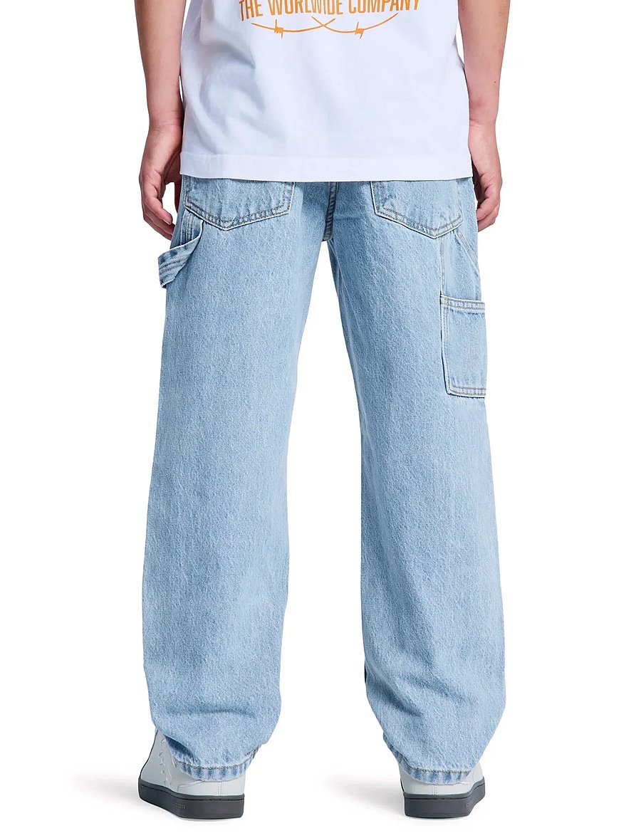 DC - CARPENTER BAGGY DENIM YOUTH - loose jeans - indigo light - 3