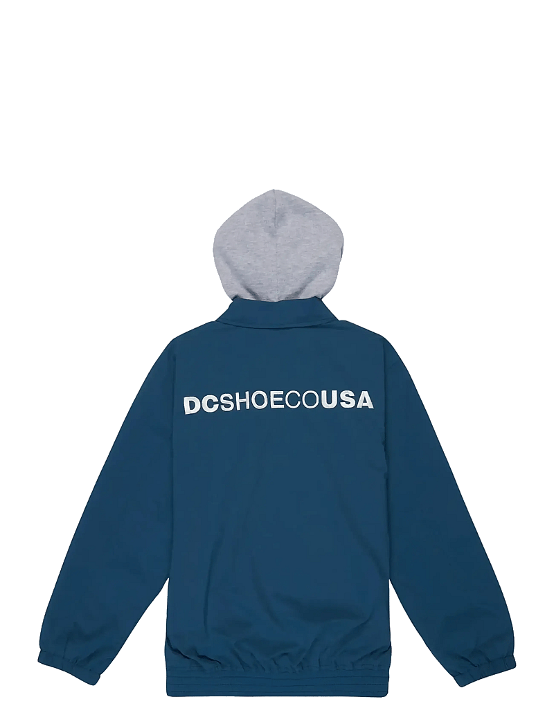 DC - DRIVER JACKET YOUTH - overshirts - dark denim - 2