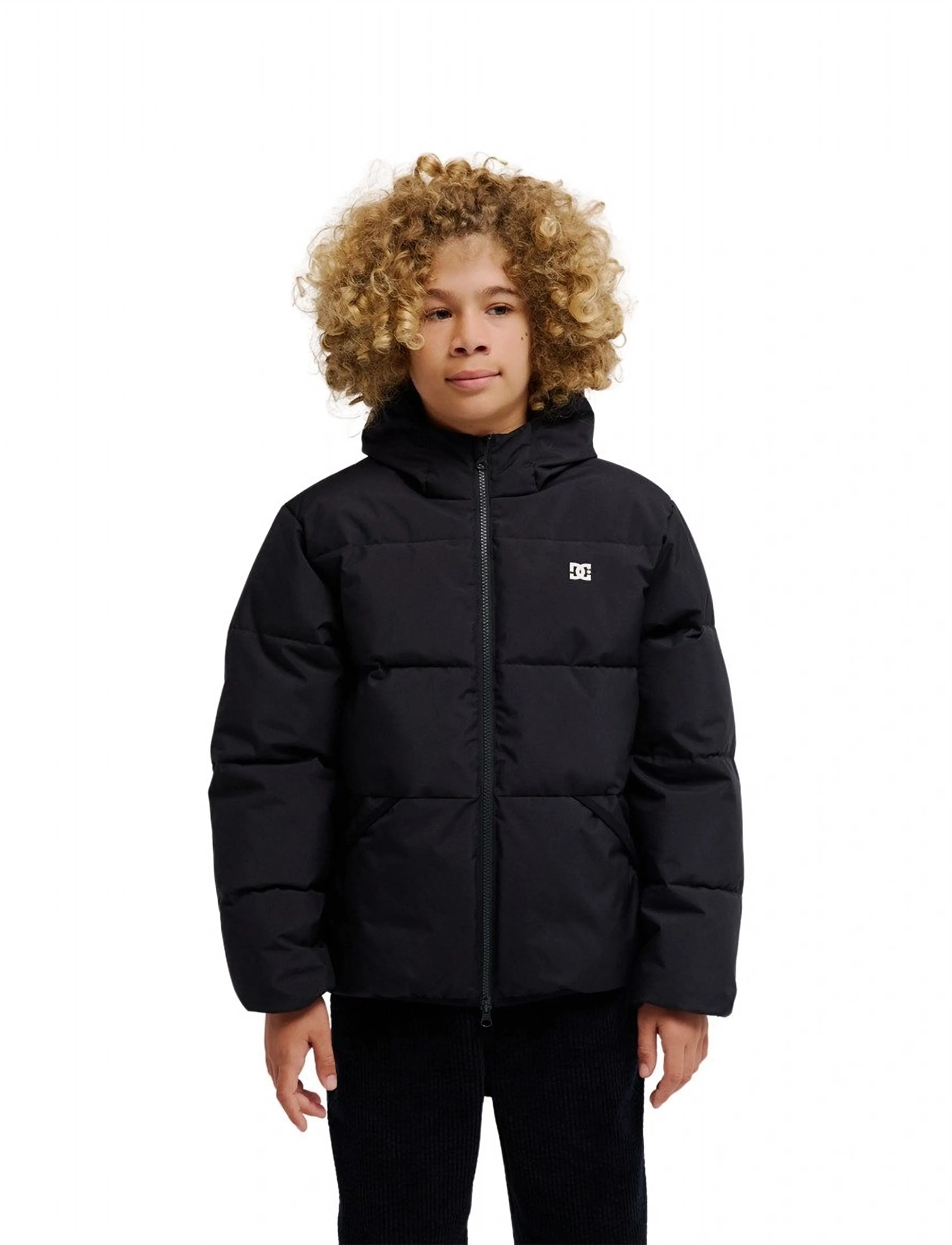 DC - POLARCORE PUFFER YOUTH 10K - isolerade jackor - black - 0