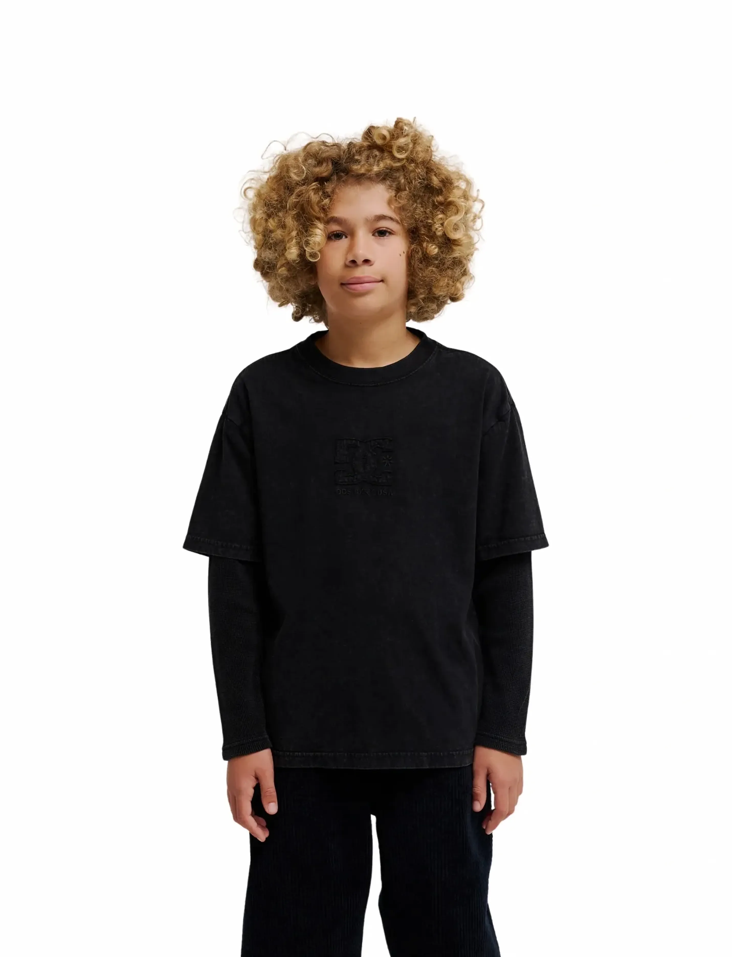DC - DC TWOFER LS YOUTH - black - 0