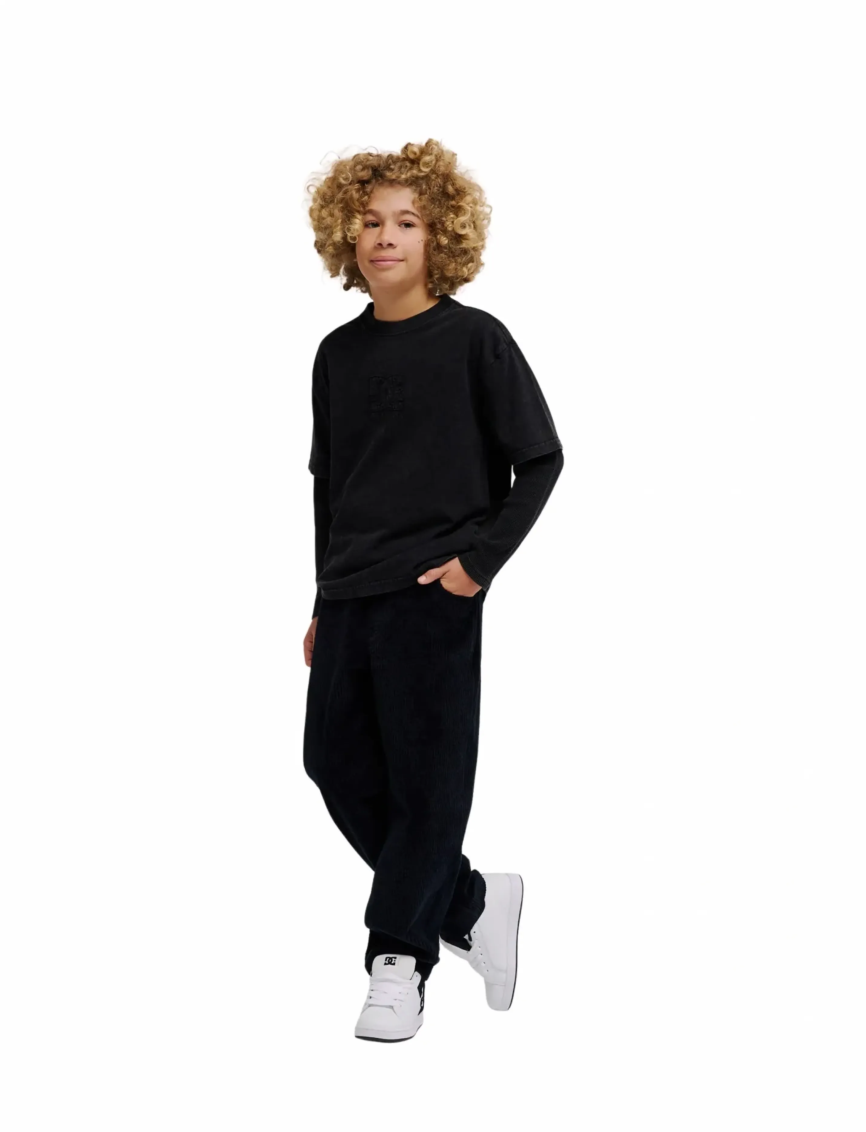 DC - DC TWOFER LS YOUTH - black - 3