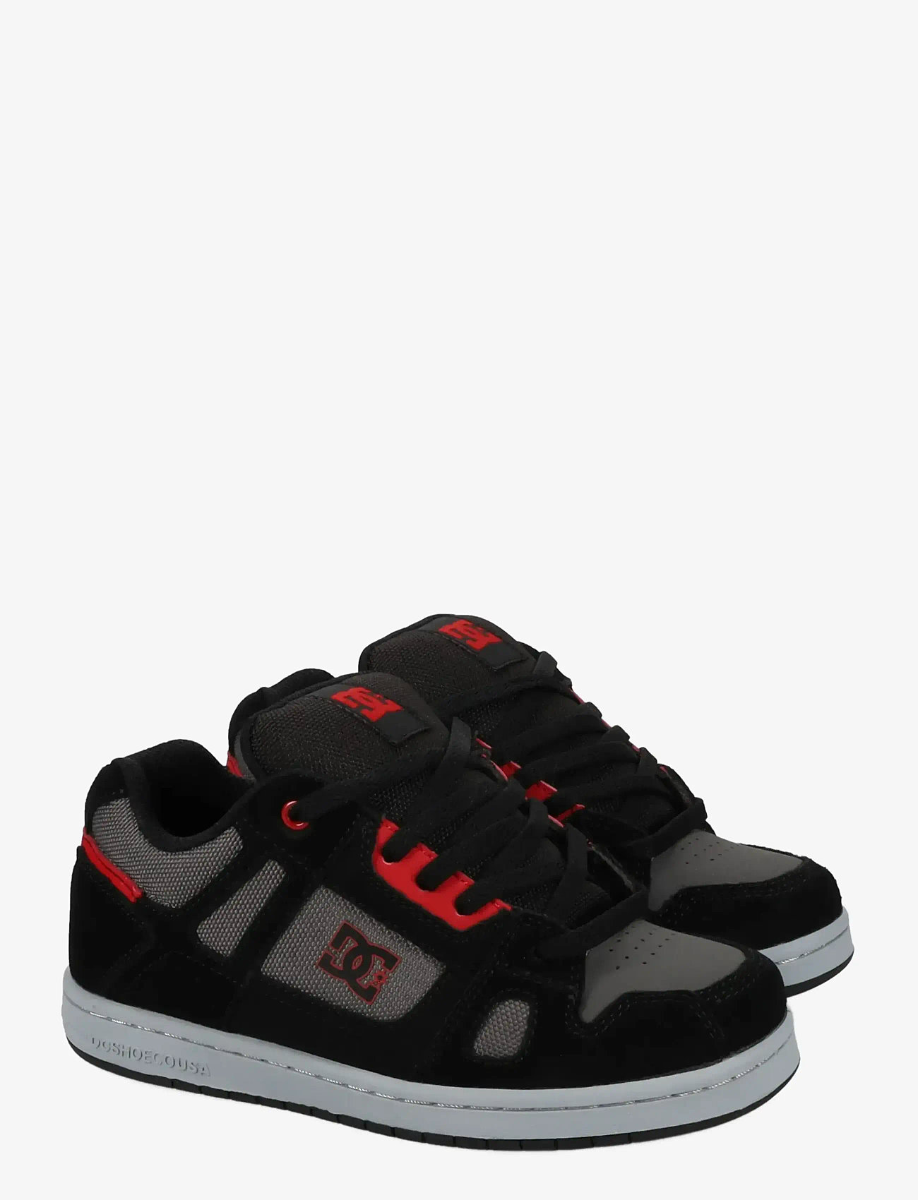 DC - STAG - kõrge säärega tossud - black/grey/red - 0