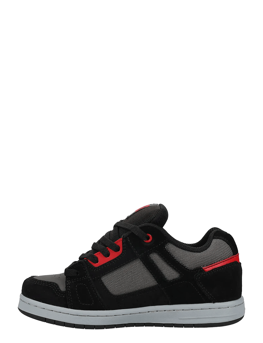 DC - STAG - niedriger schnitt - black/grey/red - 2