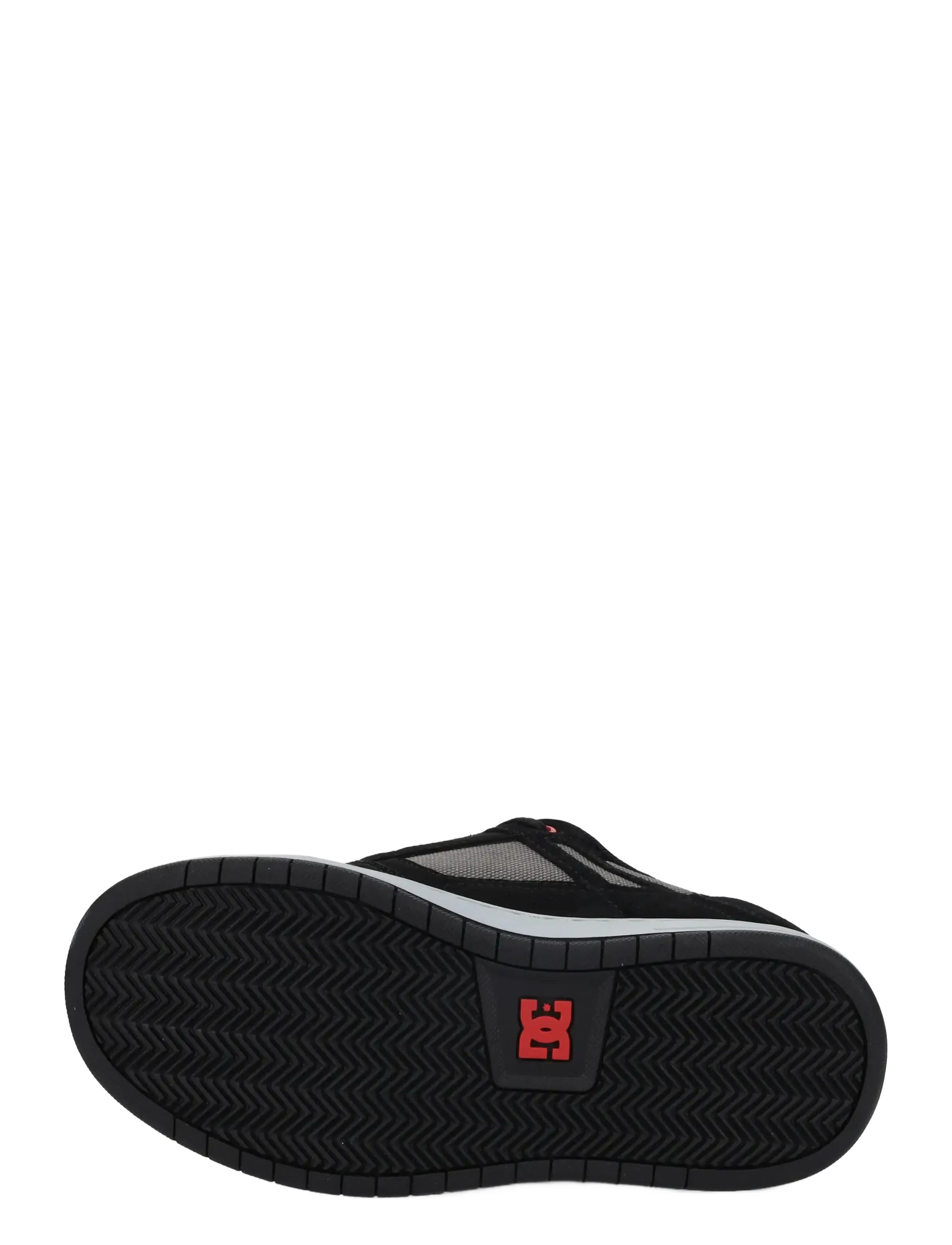 DC - STAG - låga sneakers - black/grey/red - 4