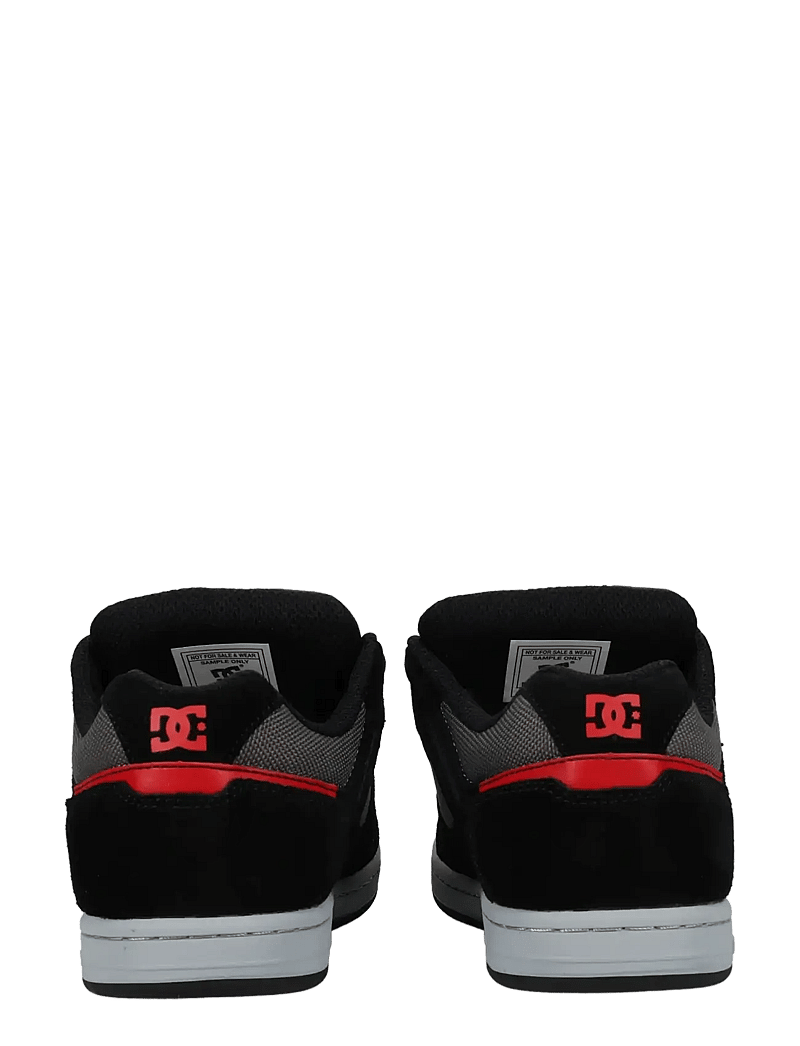 DC - STAG - kõrge säärega tossud - black/grey/red - 5