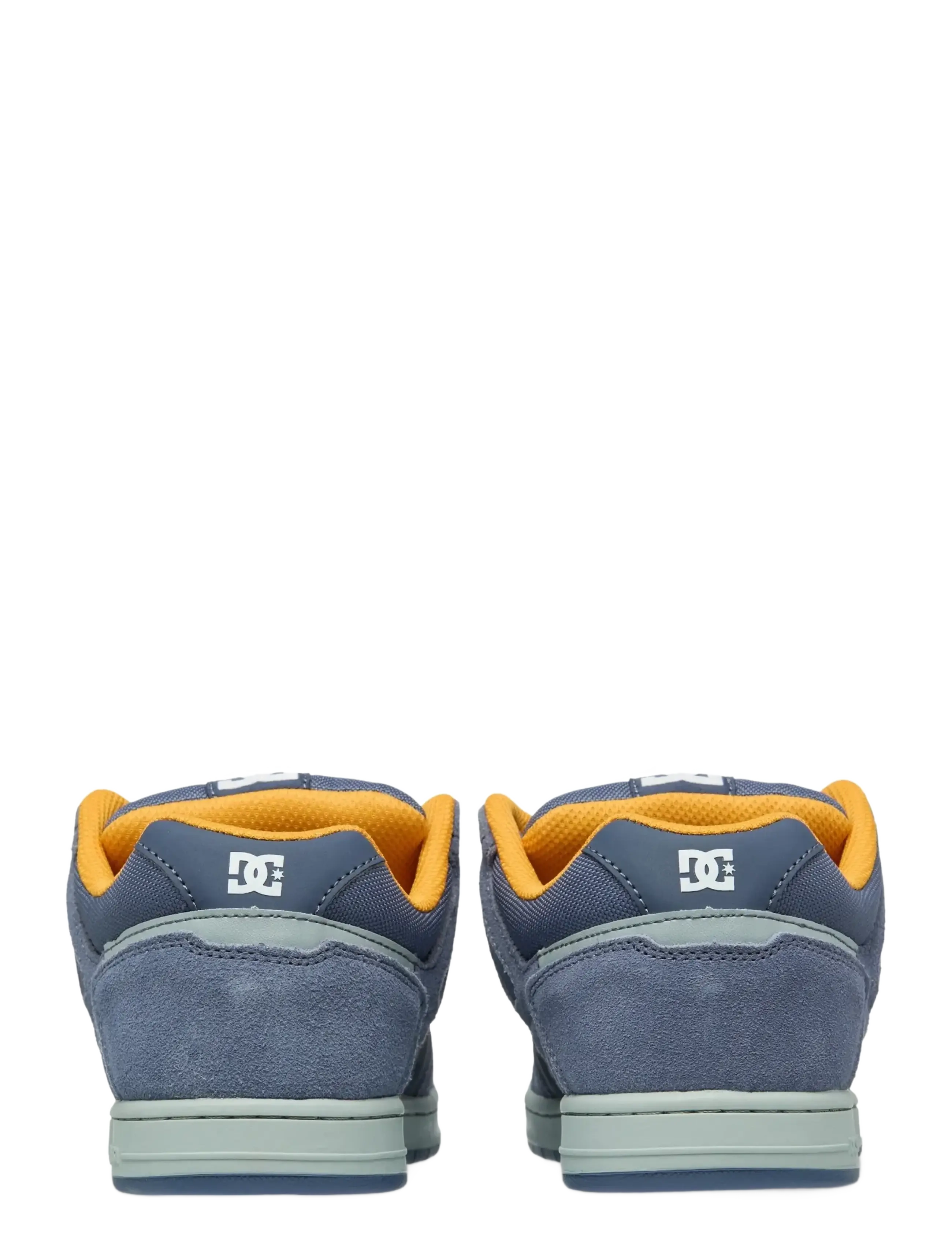 DC - STAG - low-top sneakers - navy/grey/orange - 5