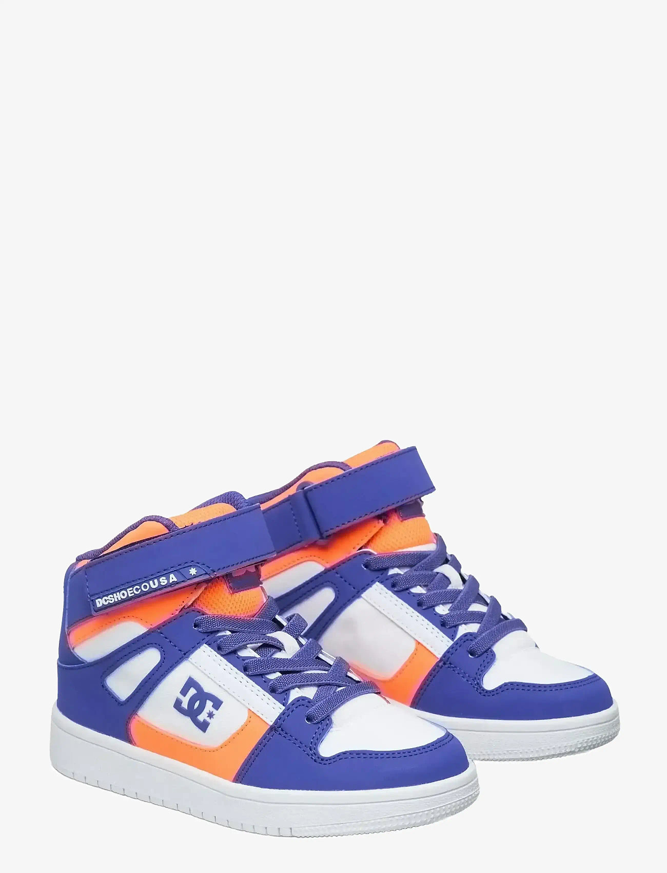 DC - REBOUND HI EV - höga sneakers - navy / white - 0