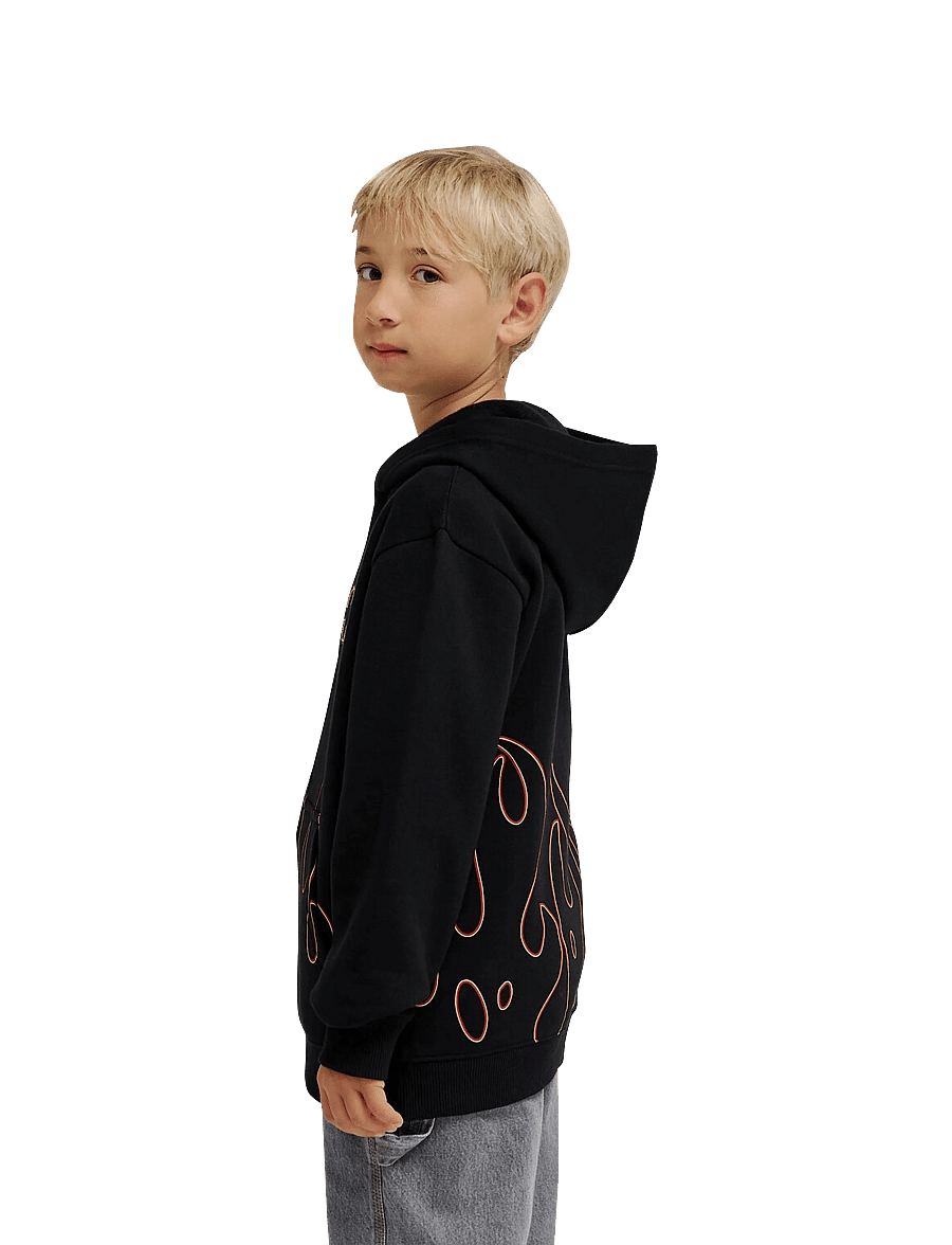 DC - DC BURNING PH YOUTH - kapuzenpullover - black - 3