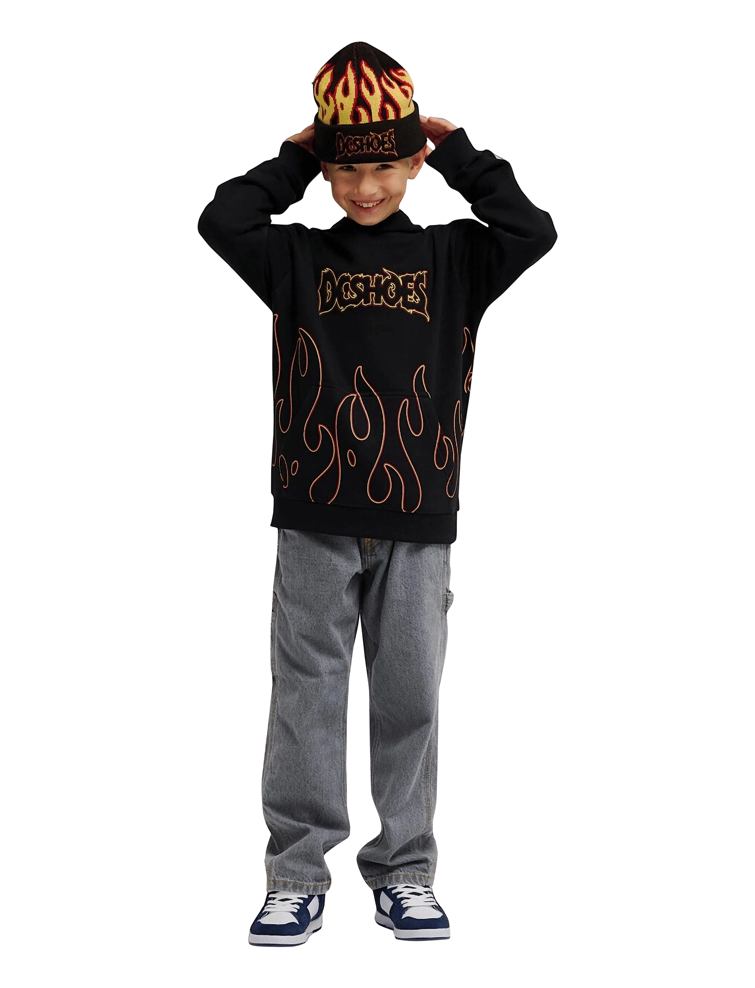 DC - DC BURNING PH YOUTH - kapuzenpullover - black - 4