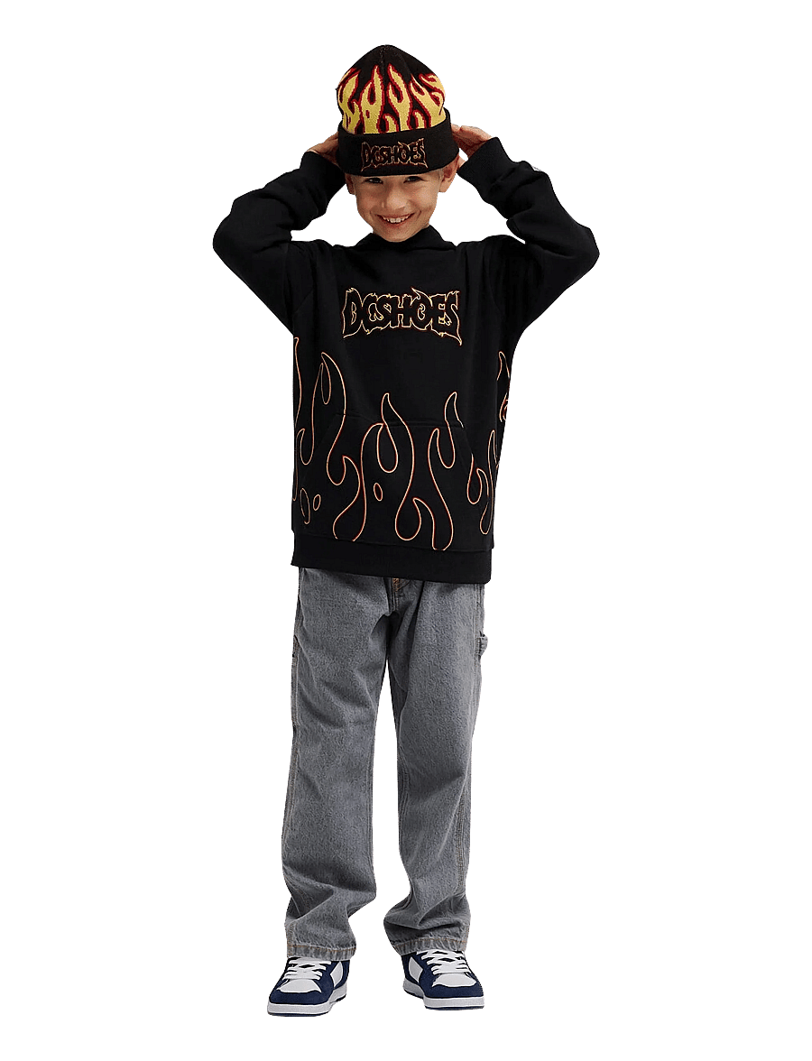 DC - DC BURNING PH YOUTH - kapuzenpullover - black - 4