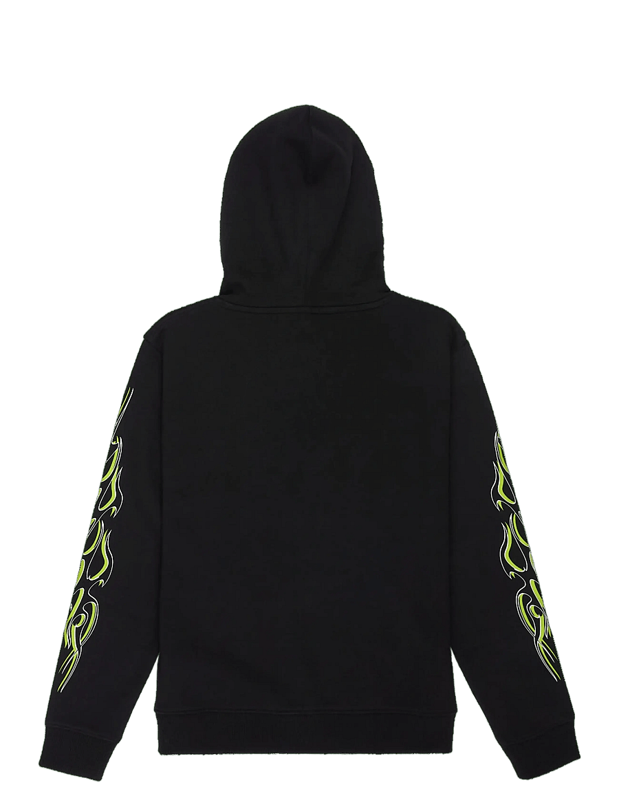 DC - SIDE FLAME PH YOUTH - kapuzenpullover - black - 2